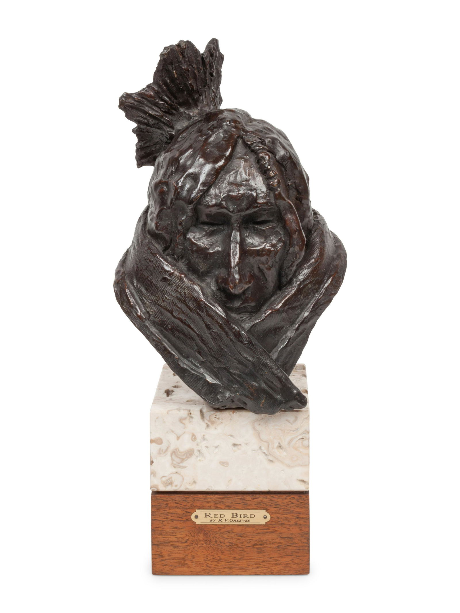 Richard Greeves (American, b. 1935) Red Bird,  (1 of 5)