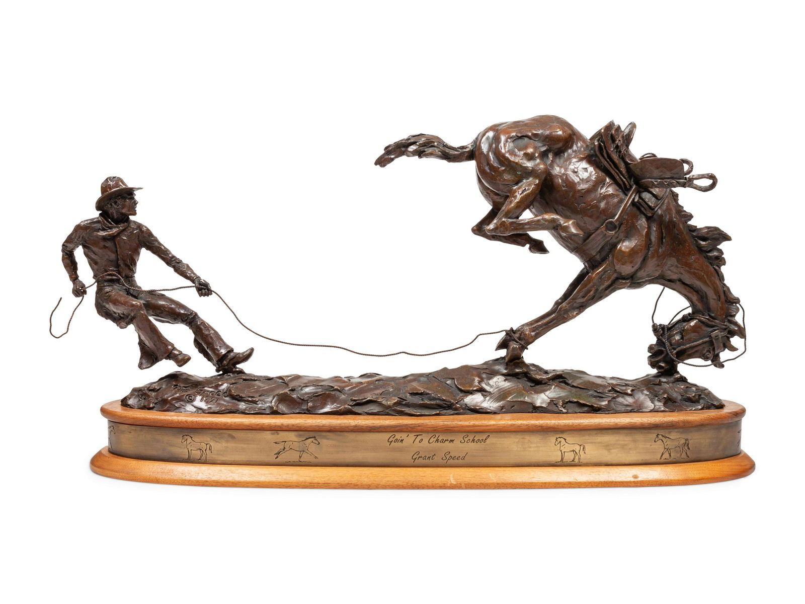 Grant Speed (American, 1930-2011) Goin' To Charm (1 of 3)