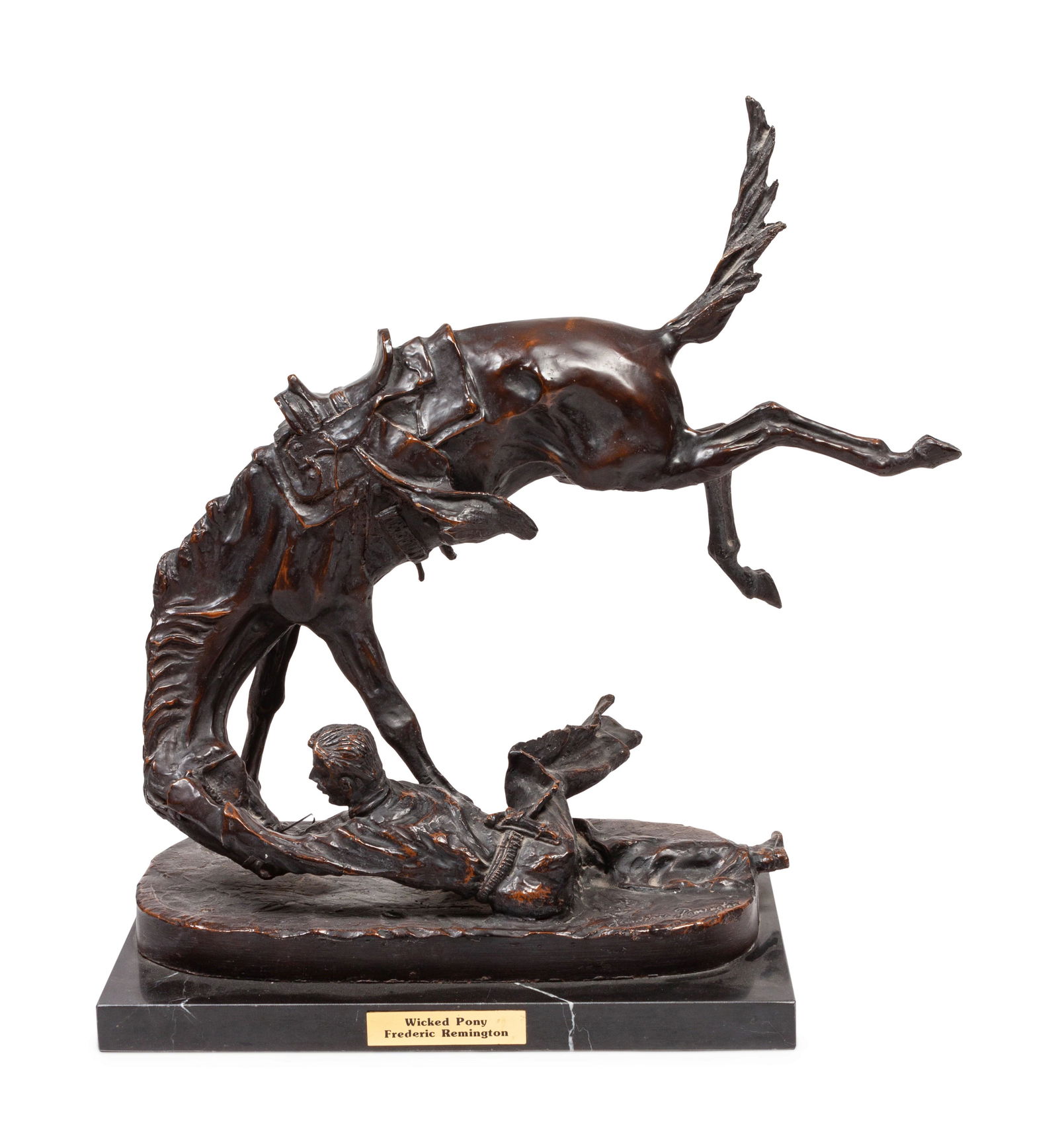 After Frederic Remington Wicked Pony (1 of 4)
