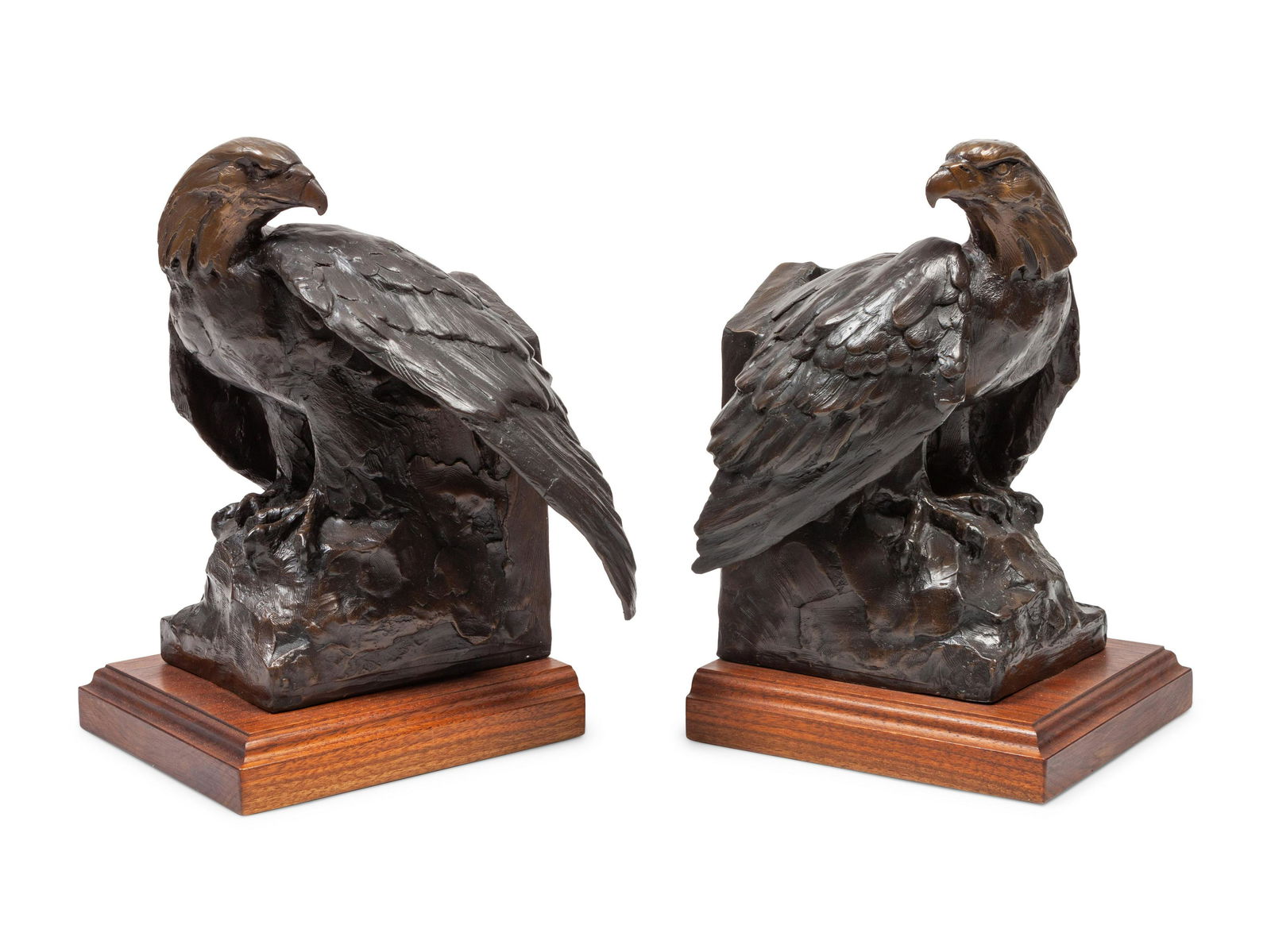 Sandy Scott (American, b. 1943) Eagle Bookends, edition (1 of 3)