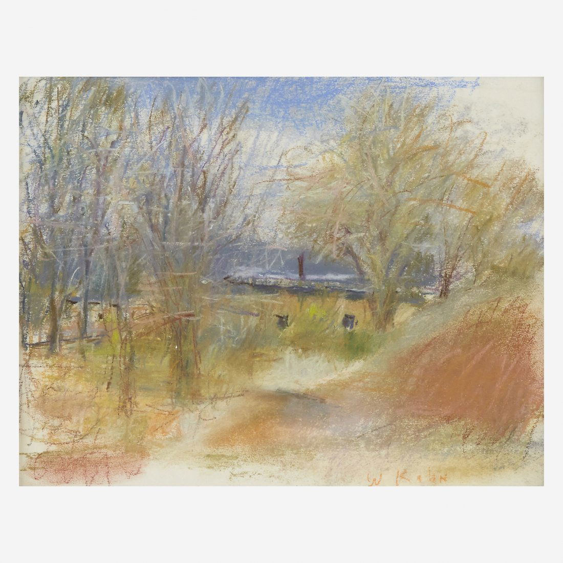 Wolf Kahn (American/German, 1927-2020) Construction (1 of 2)