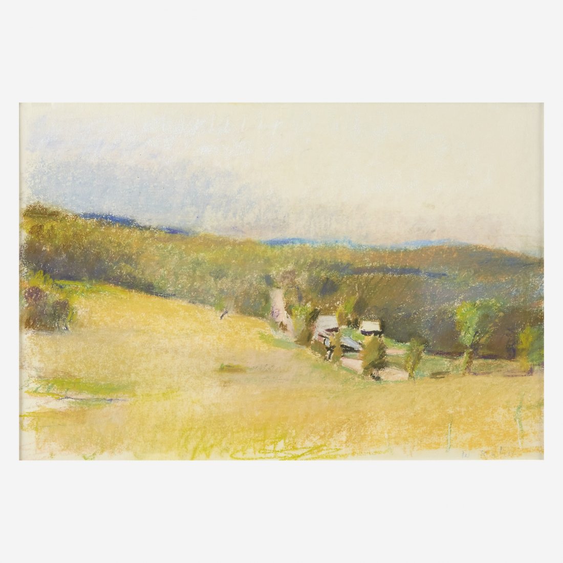 Wolf Kahn (American/German, 1927-2020) Landscape (1 of 2)