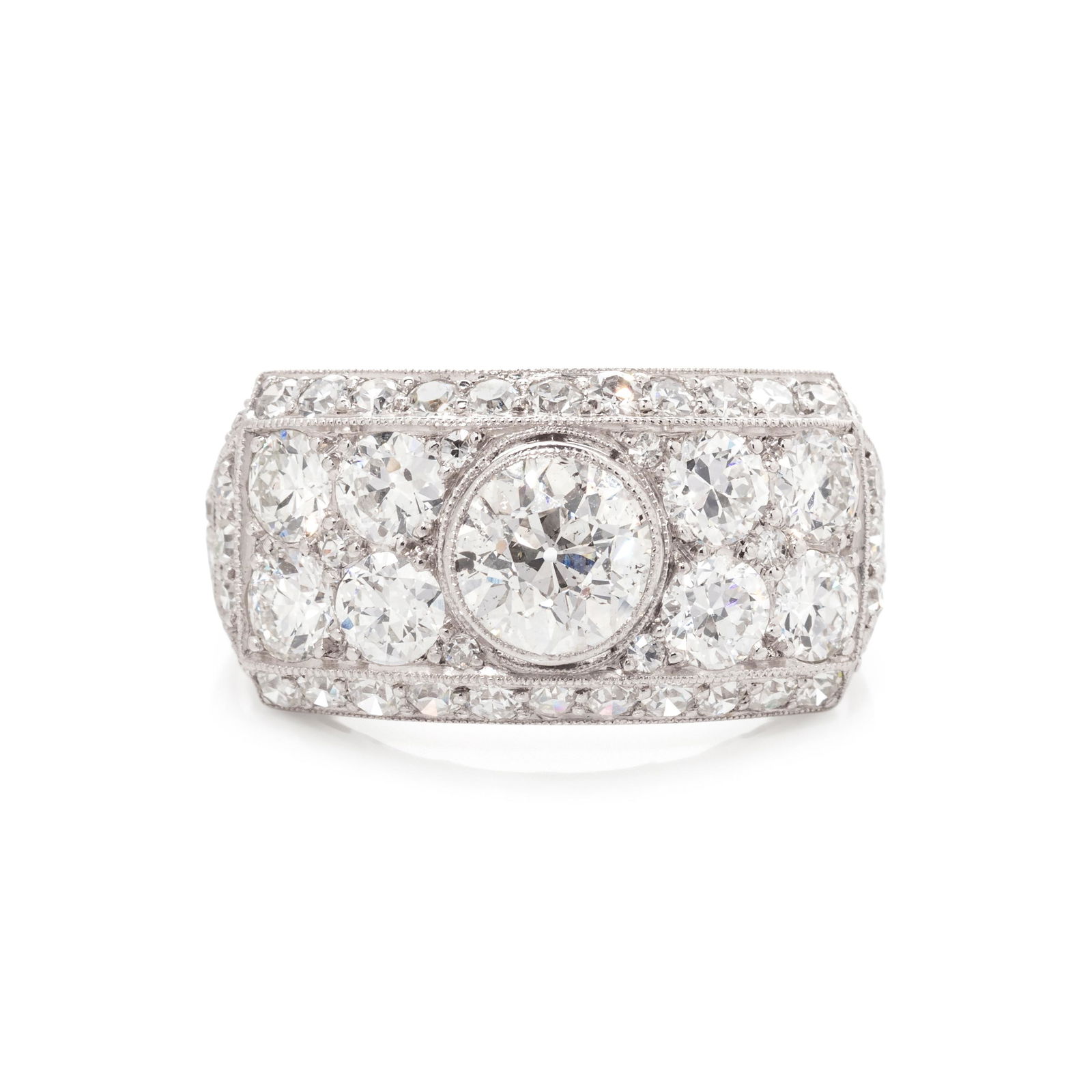 ART DECO, DIAMOND RING (1 of 3)