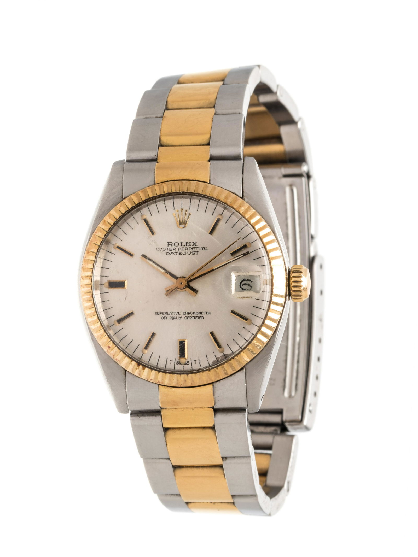 ROLEX, STAINLESS STEEL AND YELLOW GOLD REF. 6827 (1 of 2)