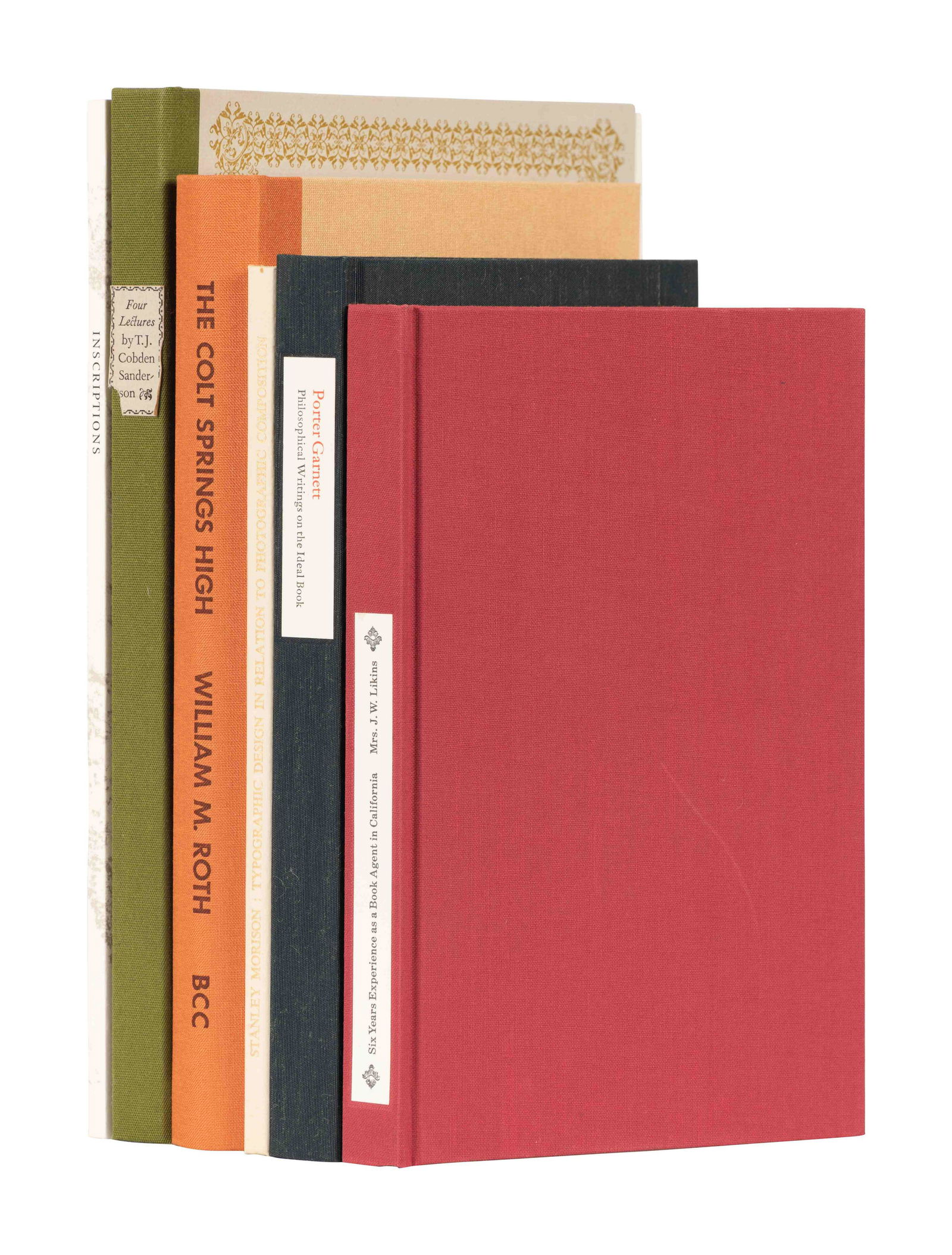 [BOOK CLUB OF CALIFORNIA - BOOKS @ BOOKS] A Group of 6 (1 of 1)