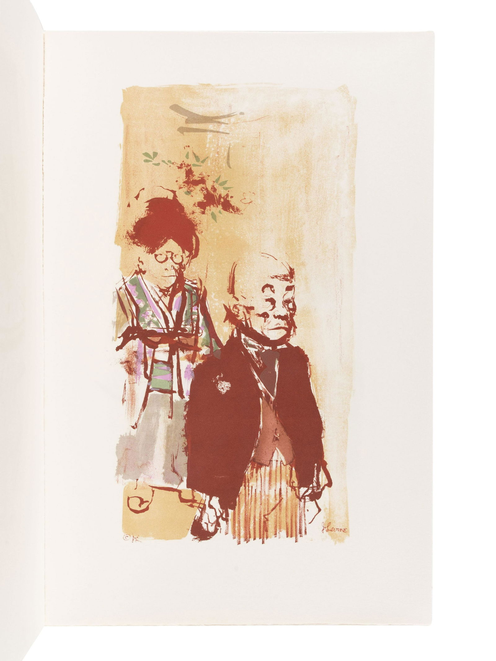 [FINE PRESS]. LEVINE, Jack (1915-2010), illustrator. -- (1 of 1)