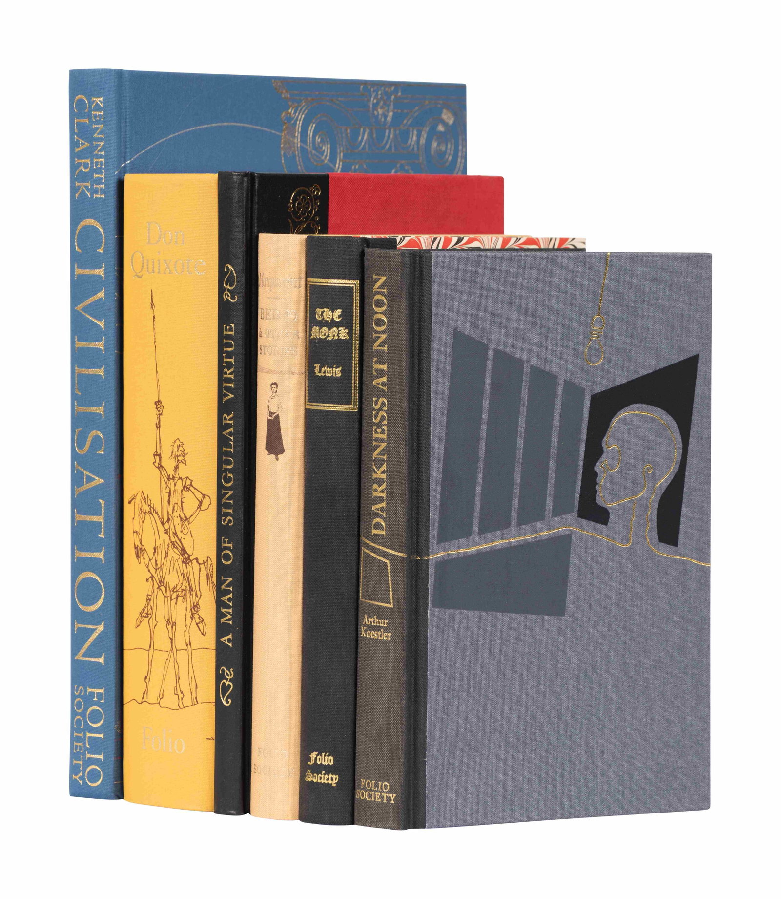 FOLIO SOCIETY]. A group of 7 from the Folio Society,: FOLIO SOCIETY]. A group of 7 from the Folio Society, comprising: KOESTLER, Arthur. Darkness at Noon. London: the Folio Society, 1980. 8vo. Cloth-backed boards. -- ROPER, William. A Man of Singular 