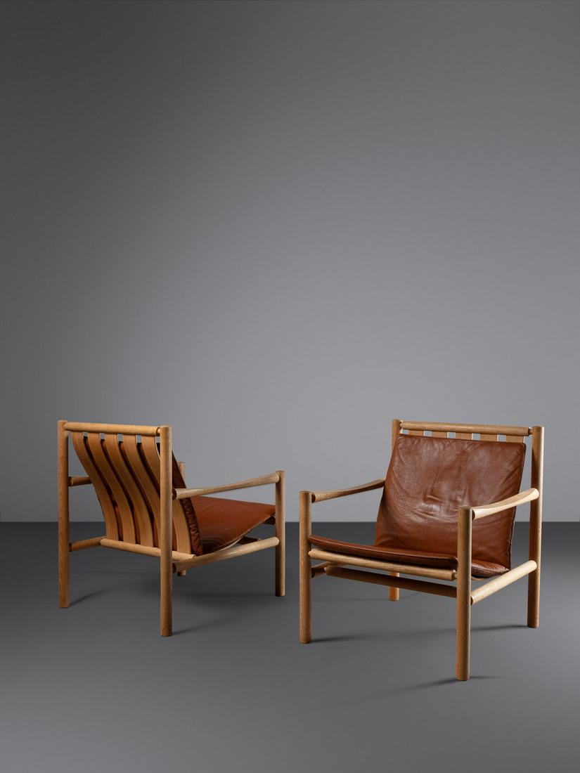 Jorgen Nilsson (Danish, 20th Century) Pair of Lounge (1 of 4)