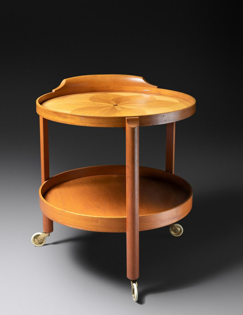 Kerstin Horlin-Holmquist (Swedish, 1925-1997) Marquetry (1 of 3)