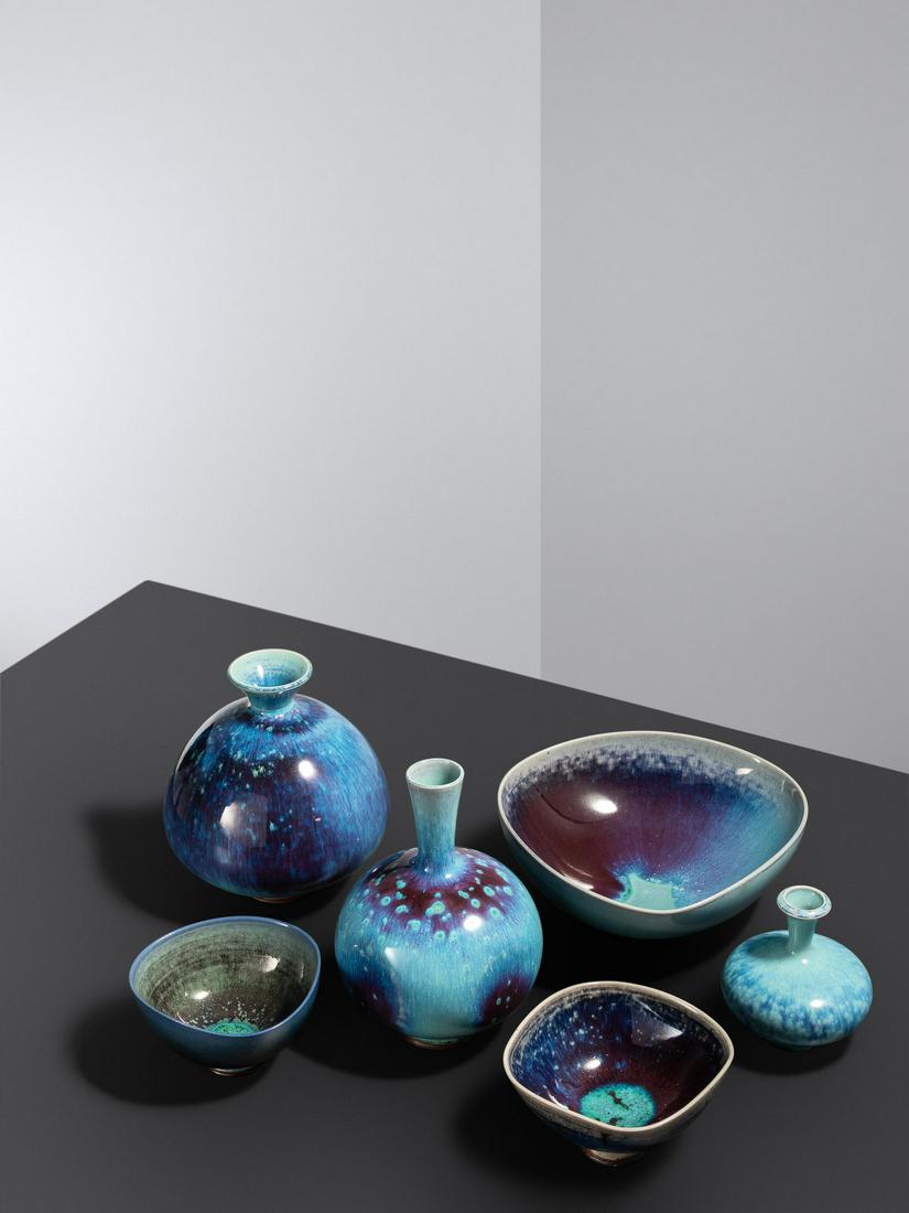 Berndt Friberg (Swedish, 1899-1981) Collection of Six (1 of 4)