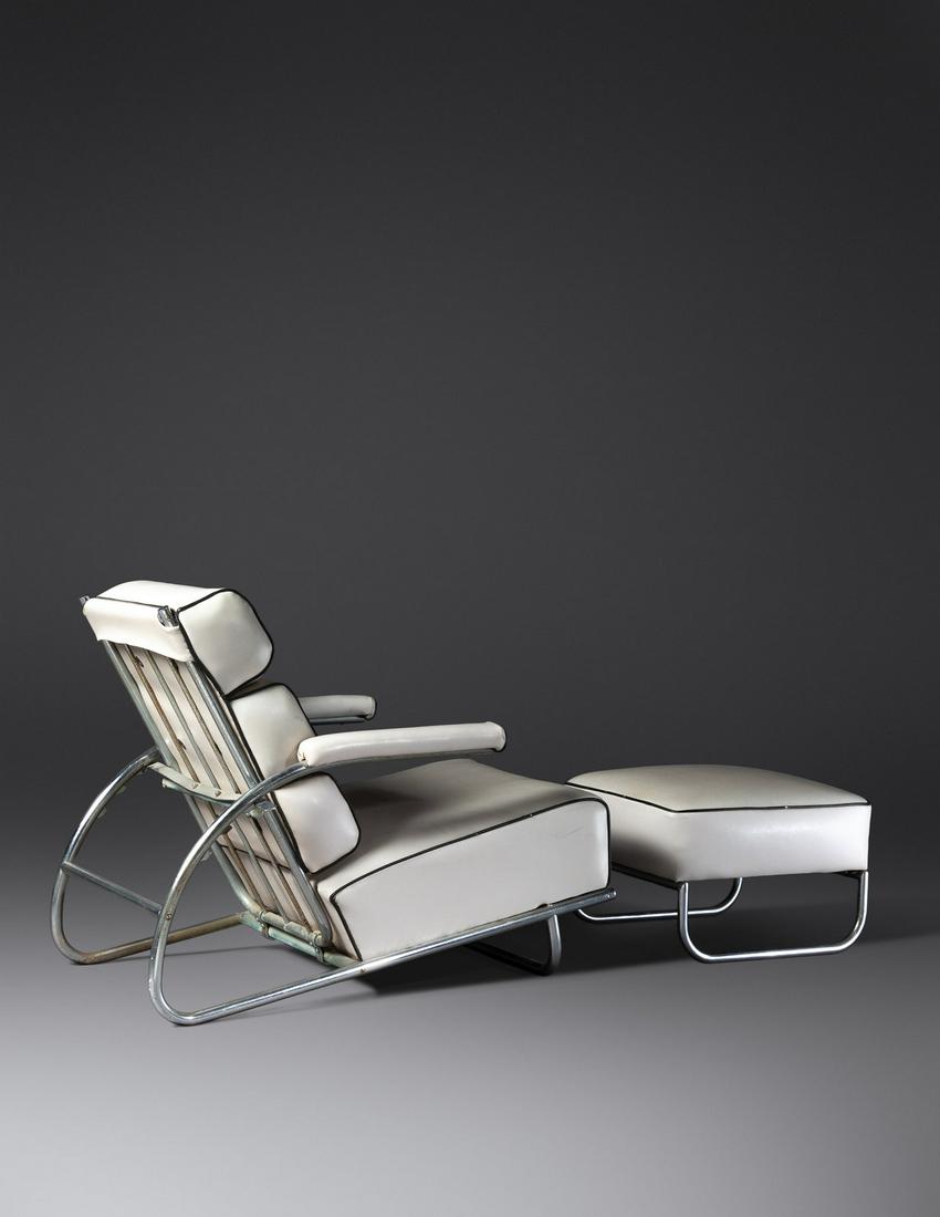 Gilbert Rohde (American, 1894-1944) Adjustable Lounge (1 of 3)