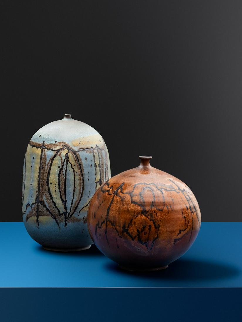 Clyde Burt (American, 1922-1981) Two Vessels (1 of 3)