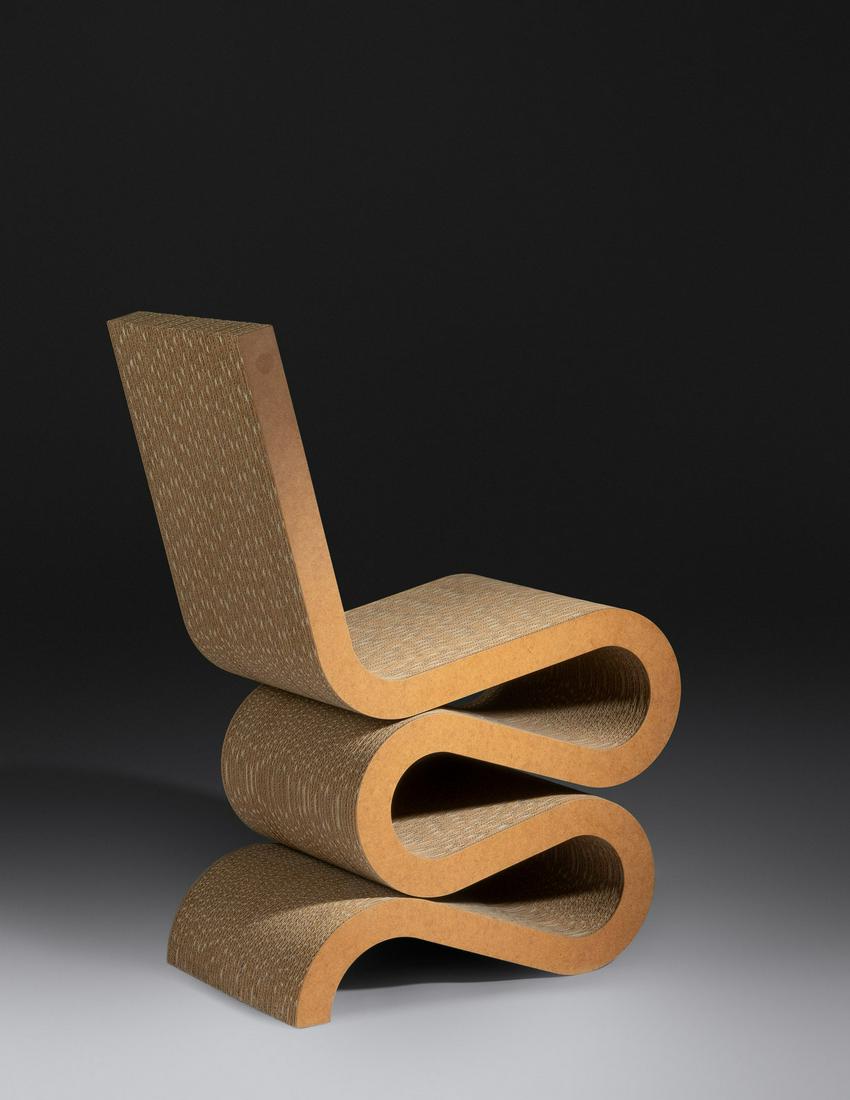 Frank Gehry (American, b. 1929) Wiggle Chair (1 of 4)