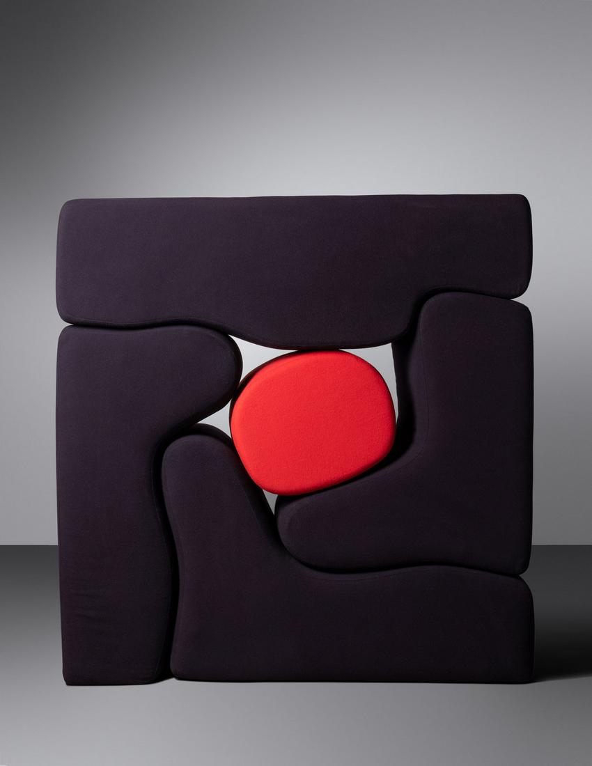 Roberto Matta (Chilean, 1911-2002) Malitte Sofa System (1 of 2)