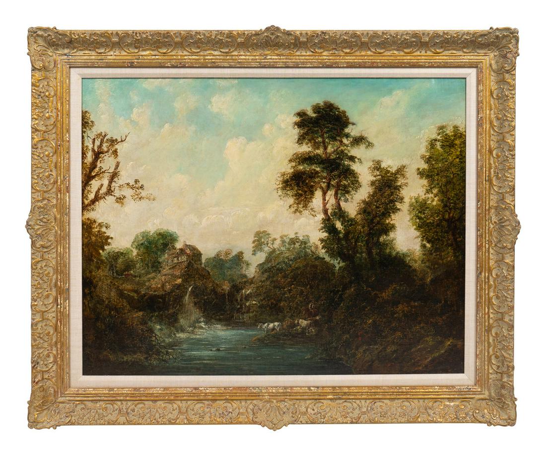 Artist Unknown (British, 19th Century) Landscape with (1 of 4)