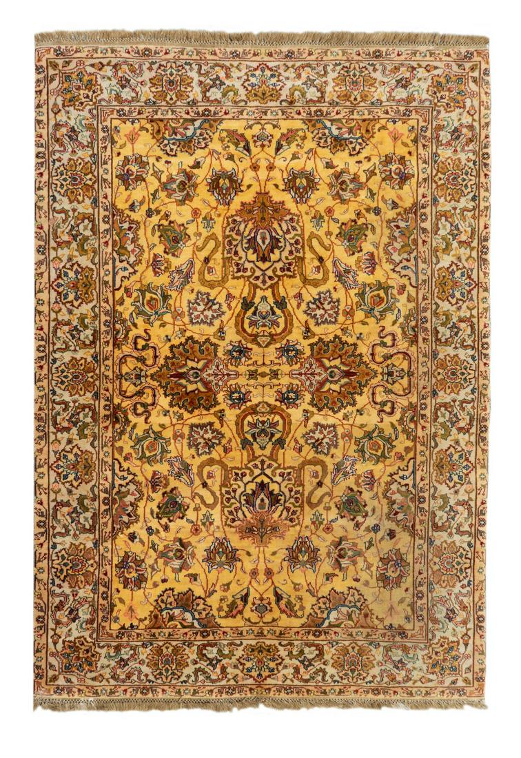 A Persian Design Wool Rug 7 feet 3 inches x 5 feet. (1 of 1)
