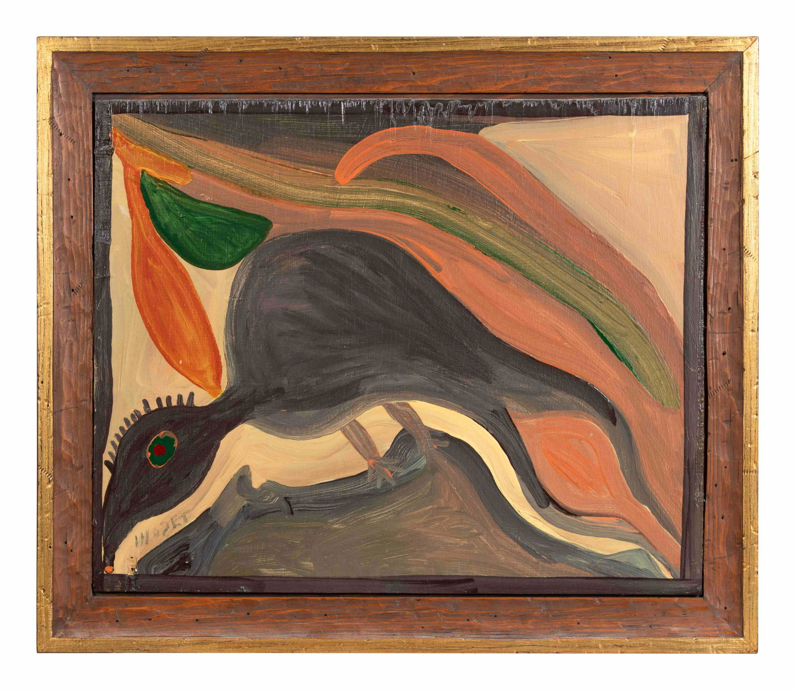 Mose Tolliver (American, 1925-2006) Quail Bird (1 of 4)