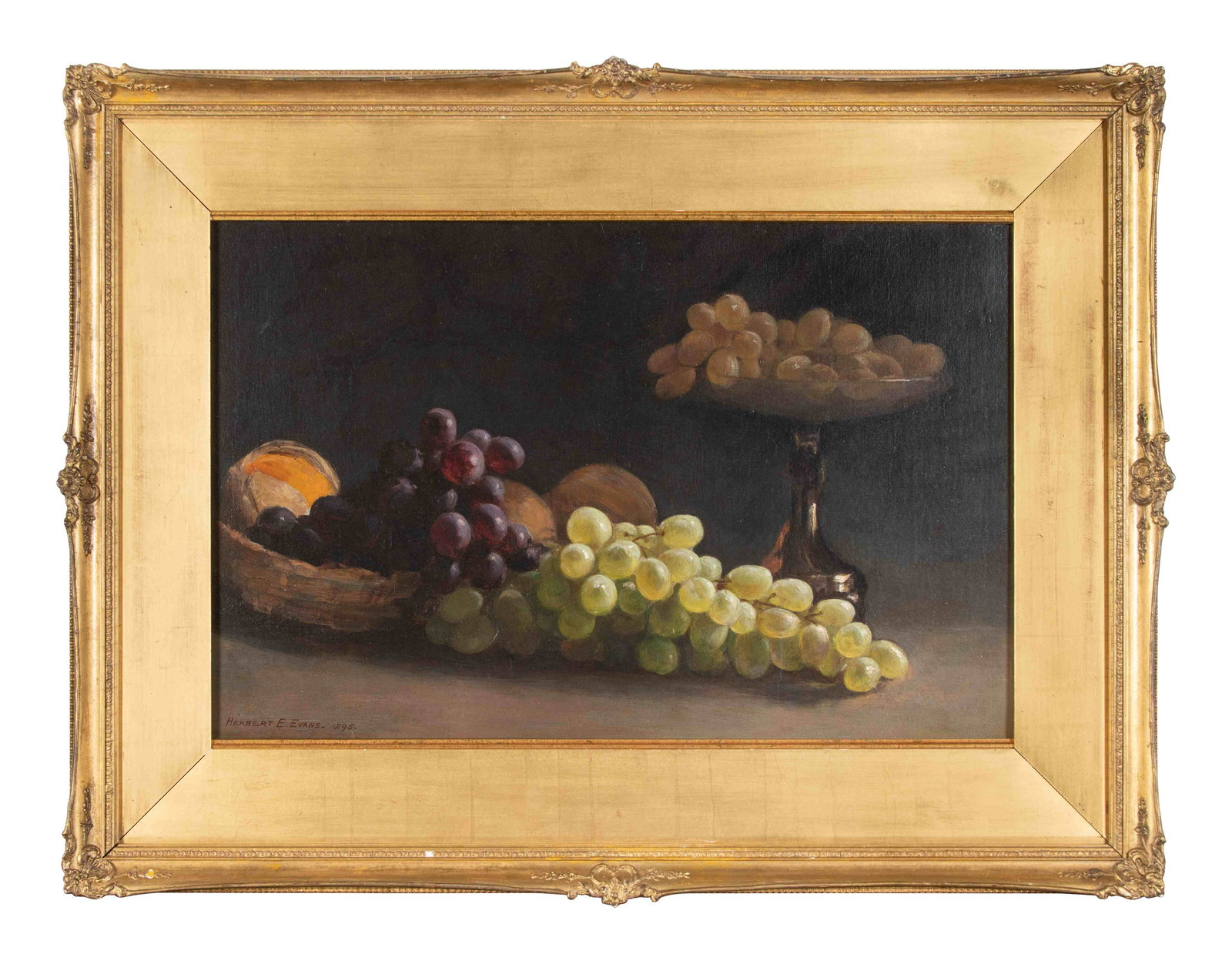 Herbert E. Evans (English, 19th Century) Still Life (1 of 2)