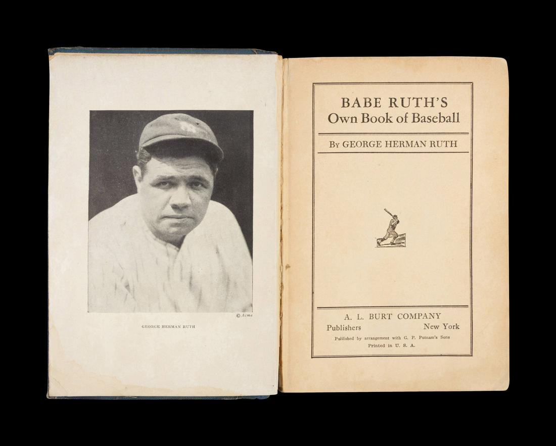1928 Babe Ruth's Own Book of Baseball (1 of 4)