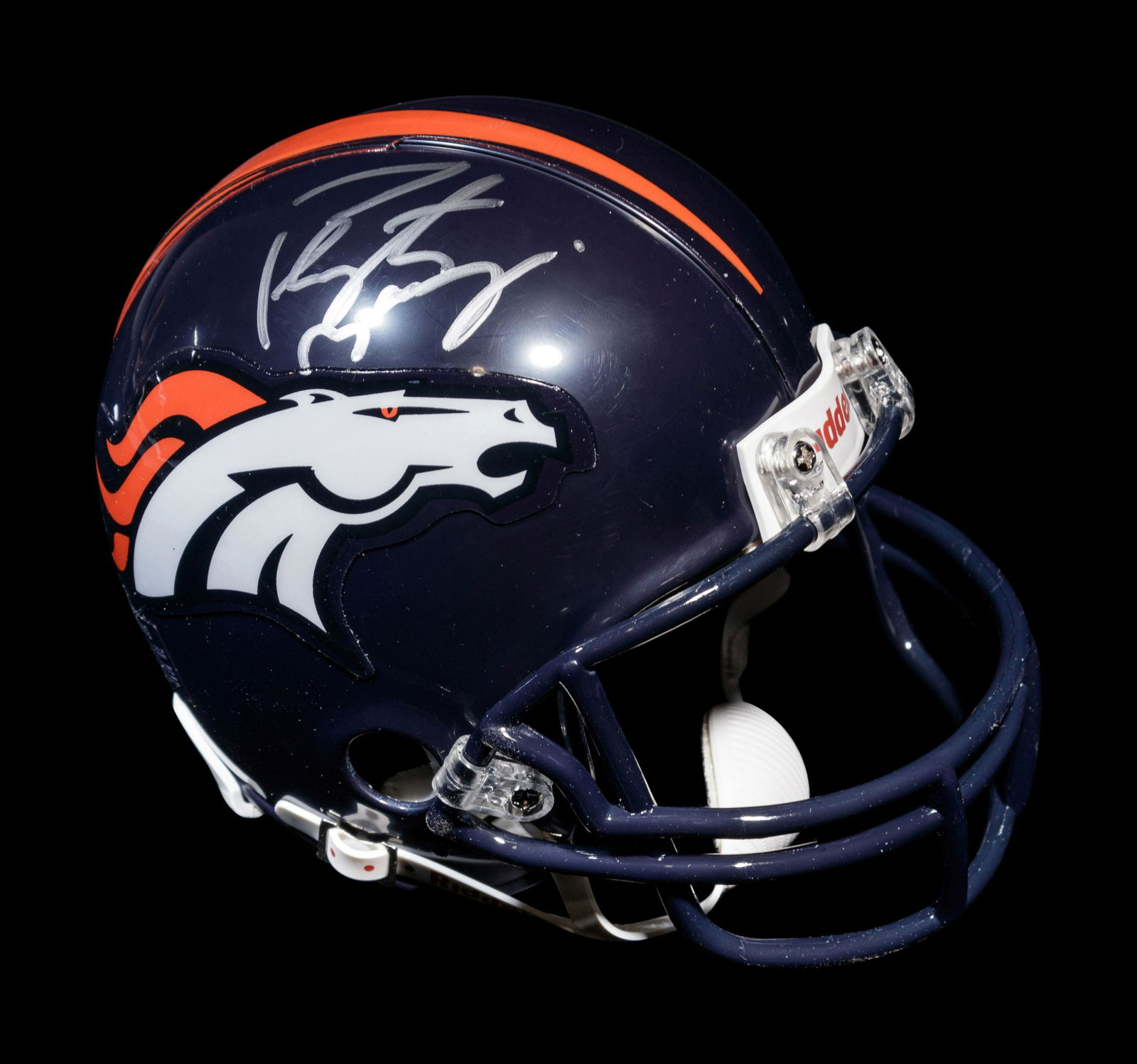 A Peyton Manning Signed Denver Broncos Riddell Football (1 of 3)