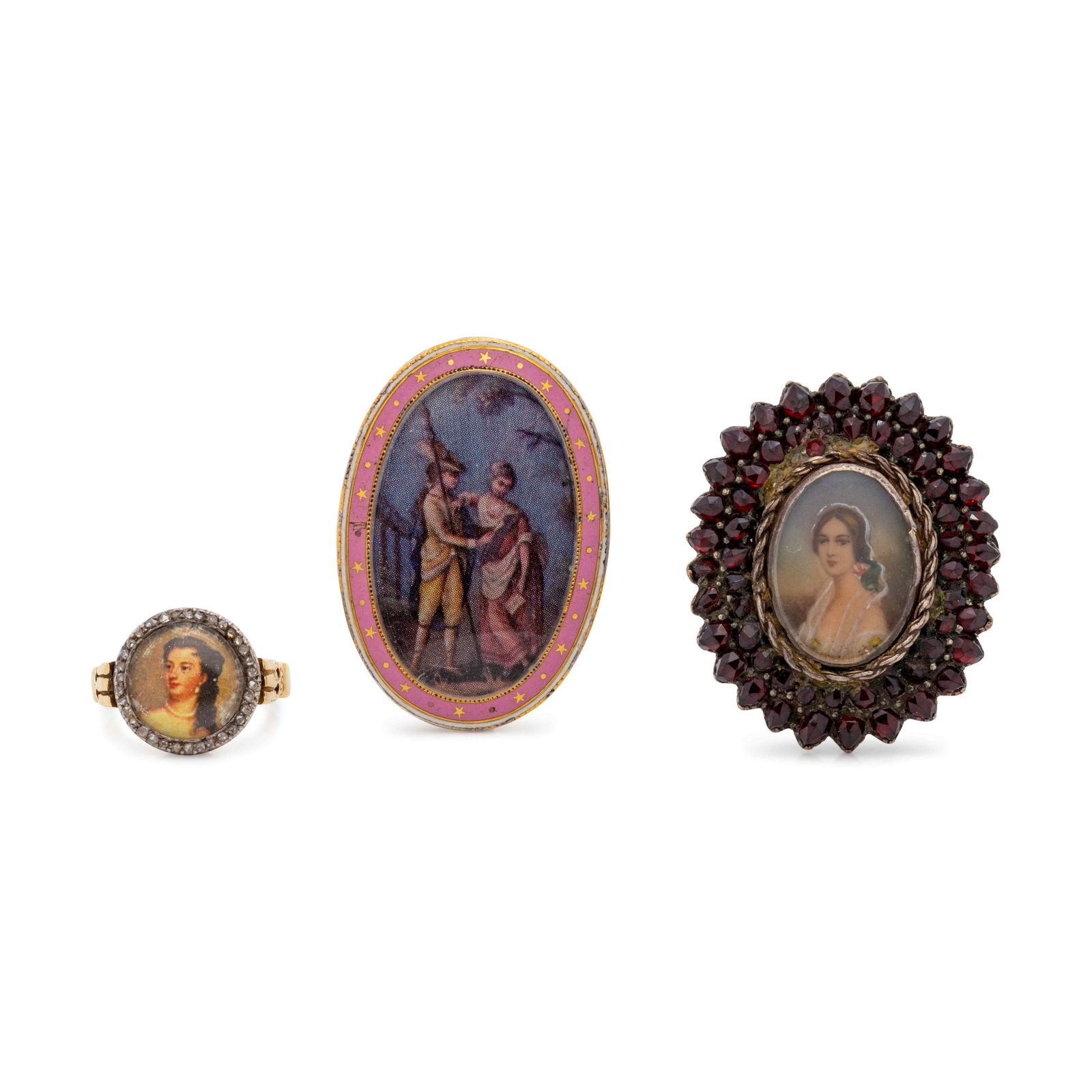 COLLECTION OF PORTRAIT JEWELRY (1 of 3)