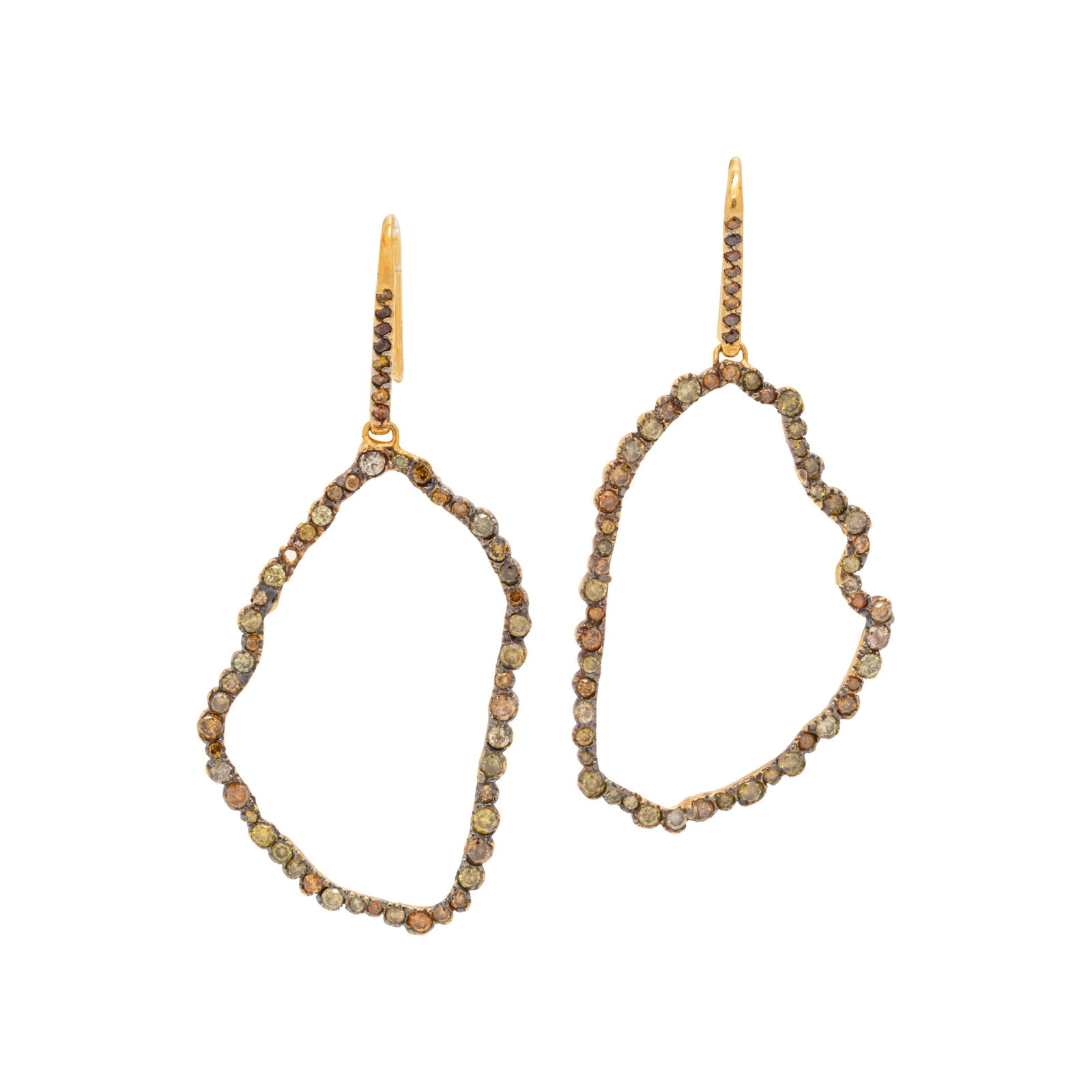 KIMBERLY MCDONALD, COLORED DIAMOND EARRINGS (1 of 2)