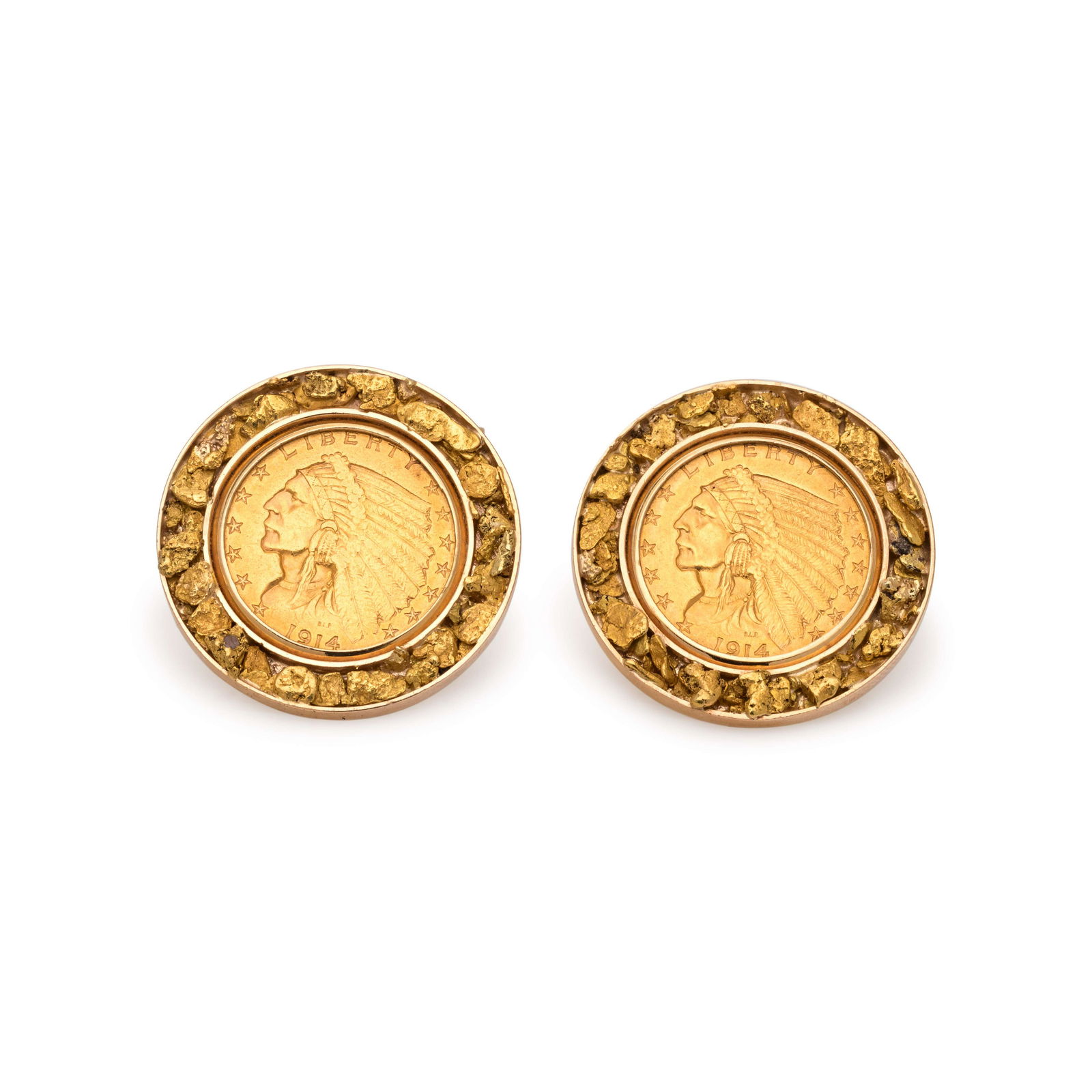 US $2.50 LIBERTY COIN CUFFLINKS (1 of 3)