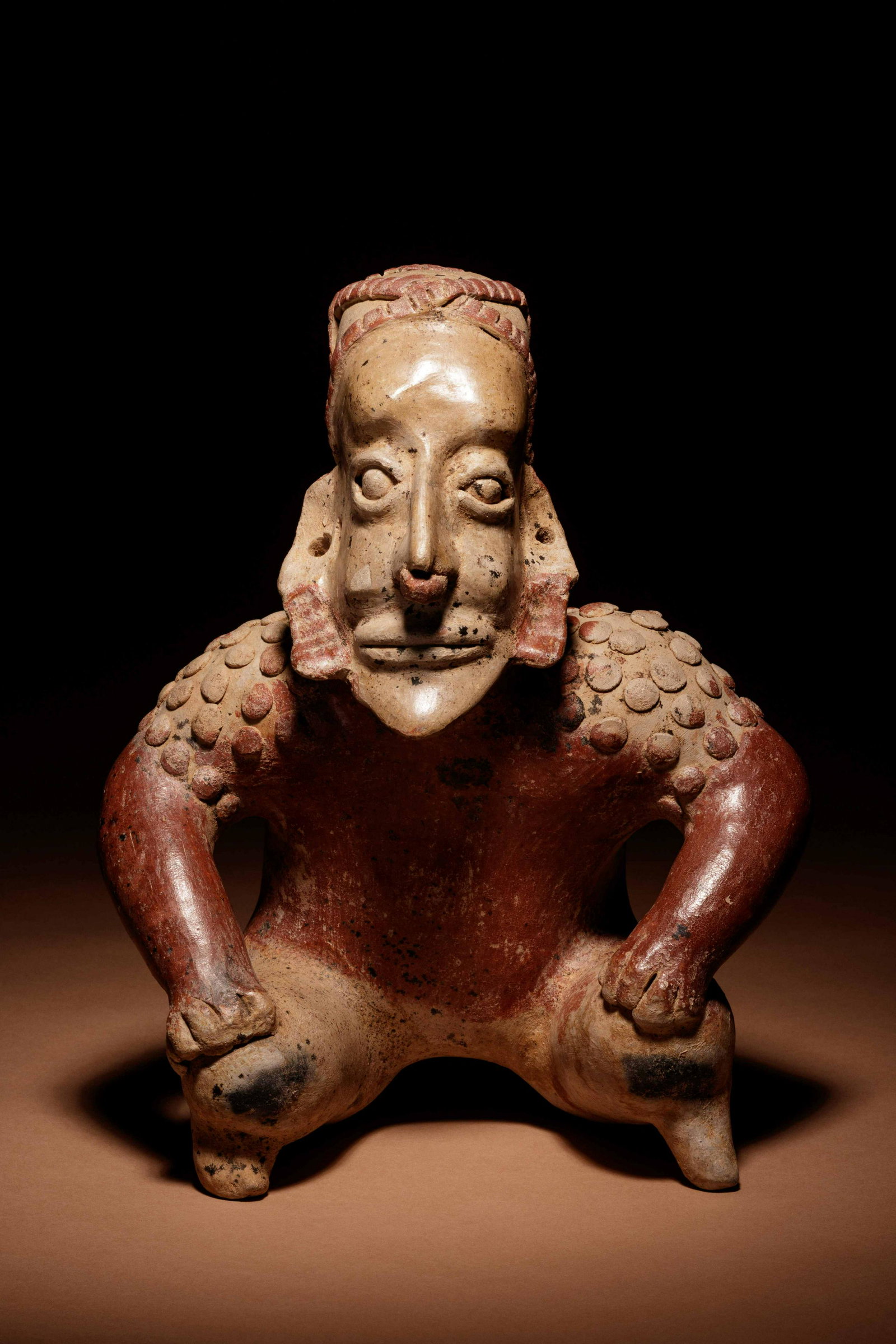 A Jalisco Hunchback Figure Height 11 inches. (1 of 3)