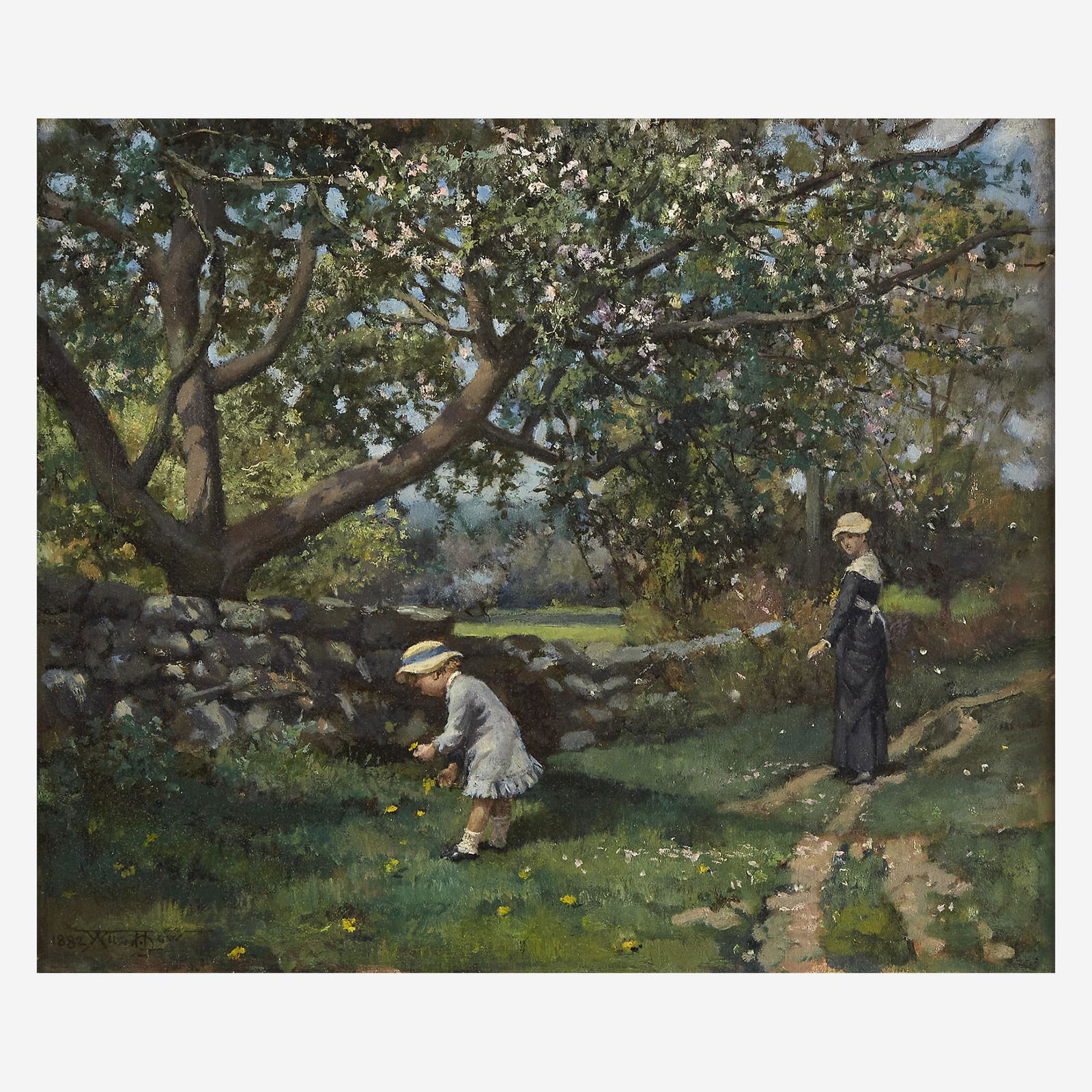 Will Hicock Low (American, 1853–1932) Picking Up (1 of 2)