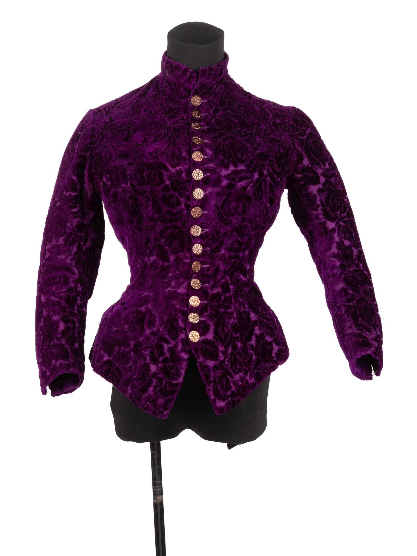 Three Velvet Pieces: One Two-Piece Dress Ensemble with (1 of 14)