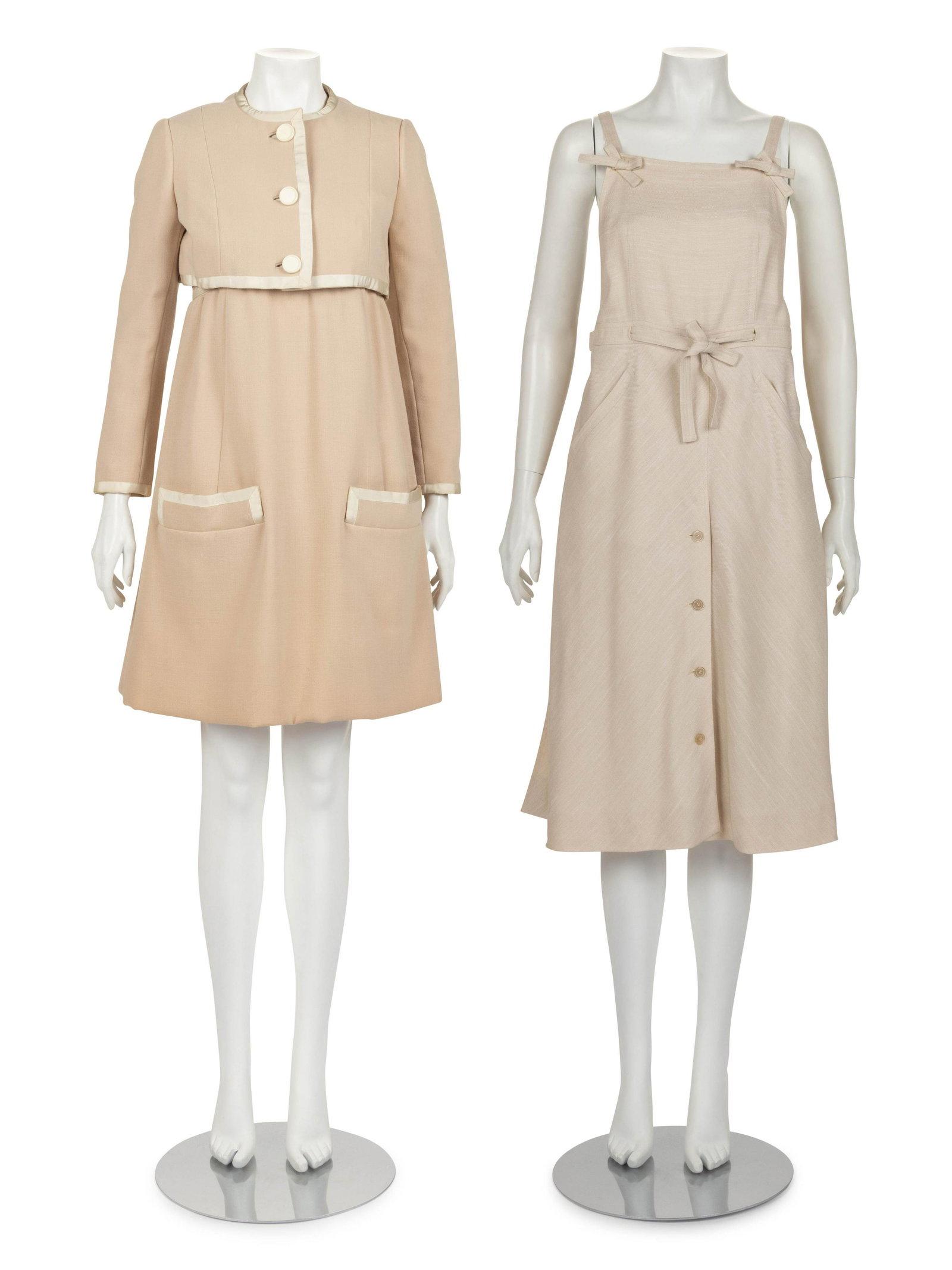 Two Vintage Dresses: One Courreges and One Geoffrey (1 of 5)