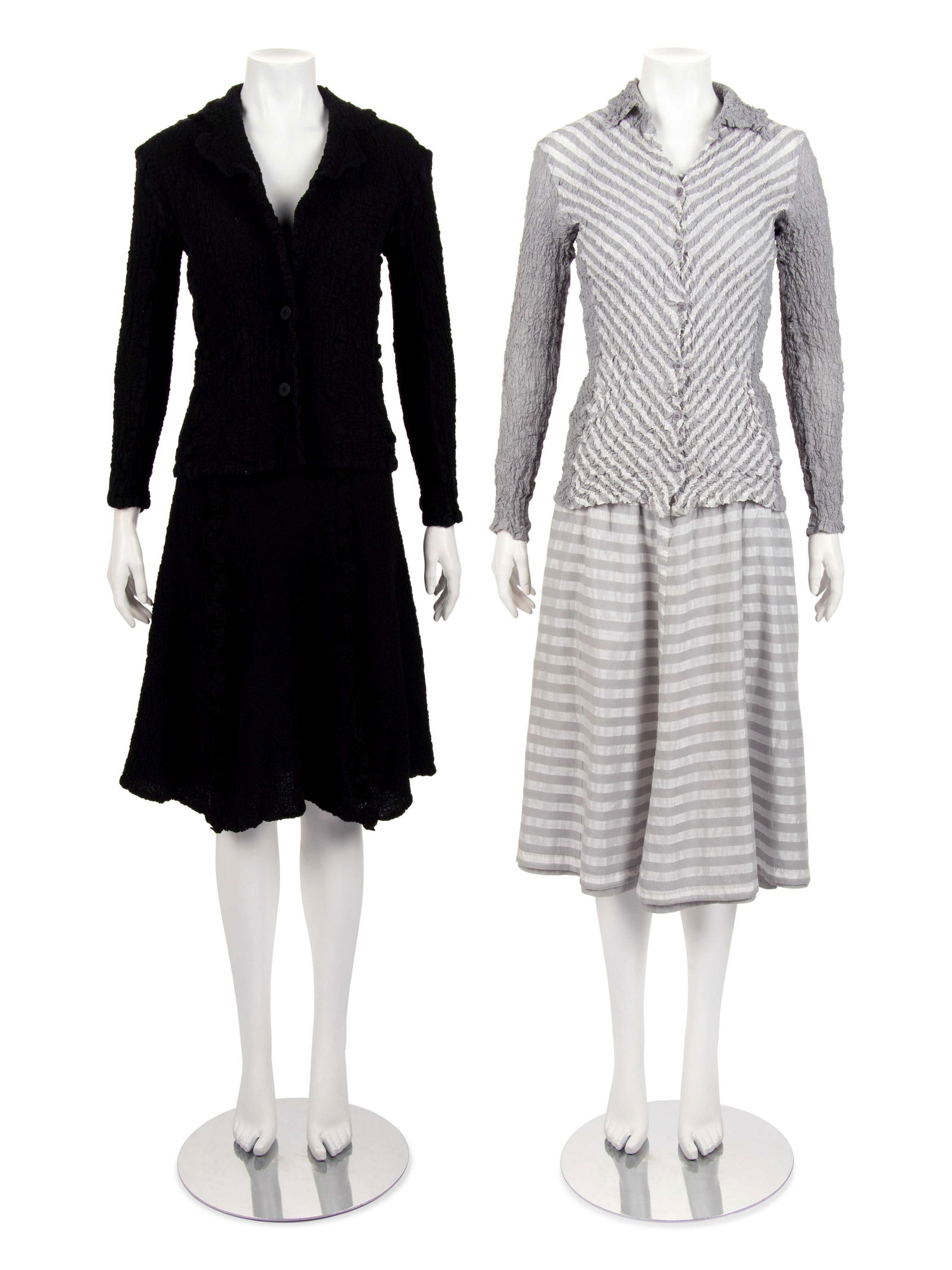 Two Issey Miyake Skirt Ensembles, 1990-2010 (1 of 7)