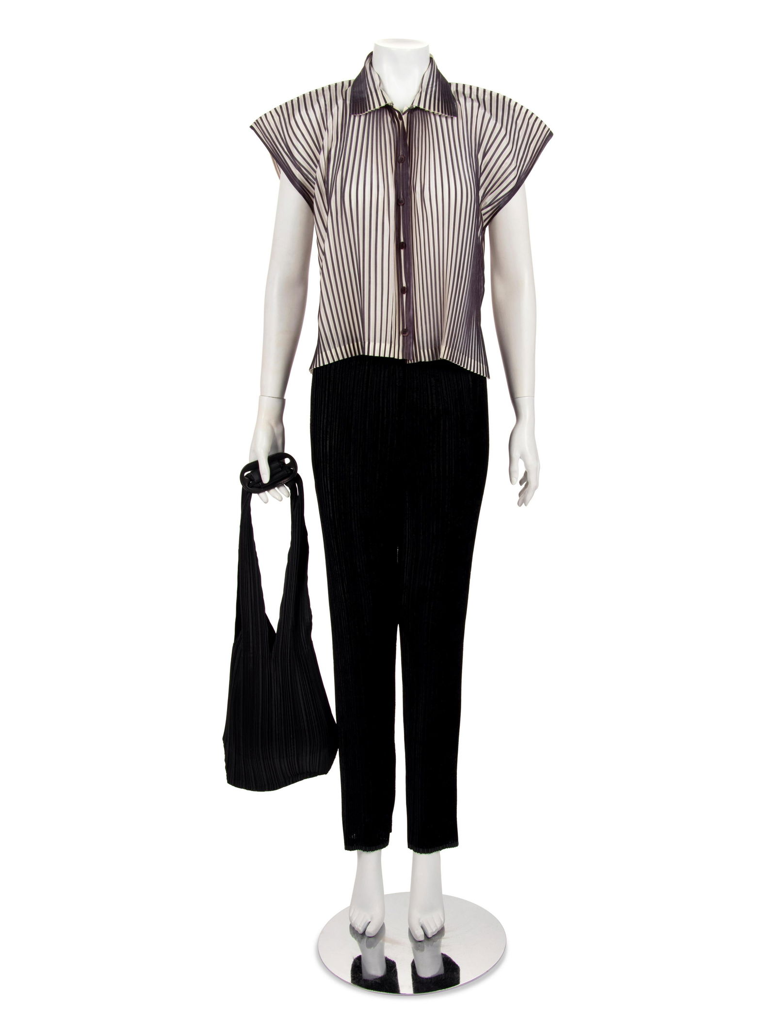 Three Issey Miyake Pleated Pieces, 1990-2010 (1 of 8)