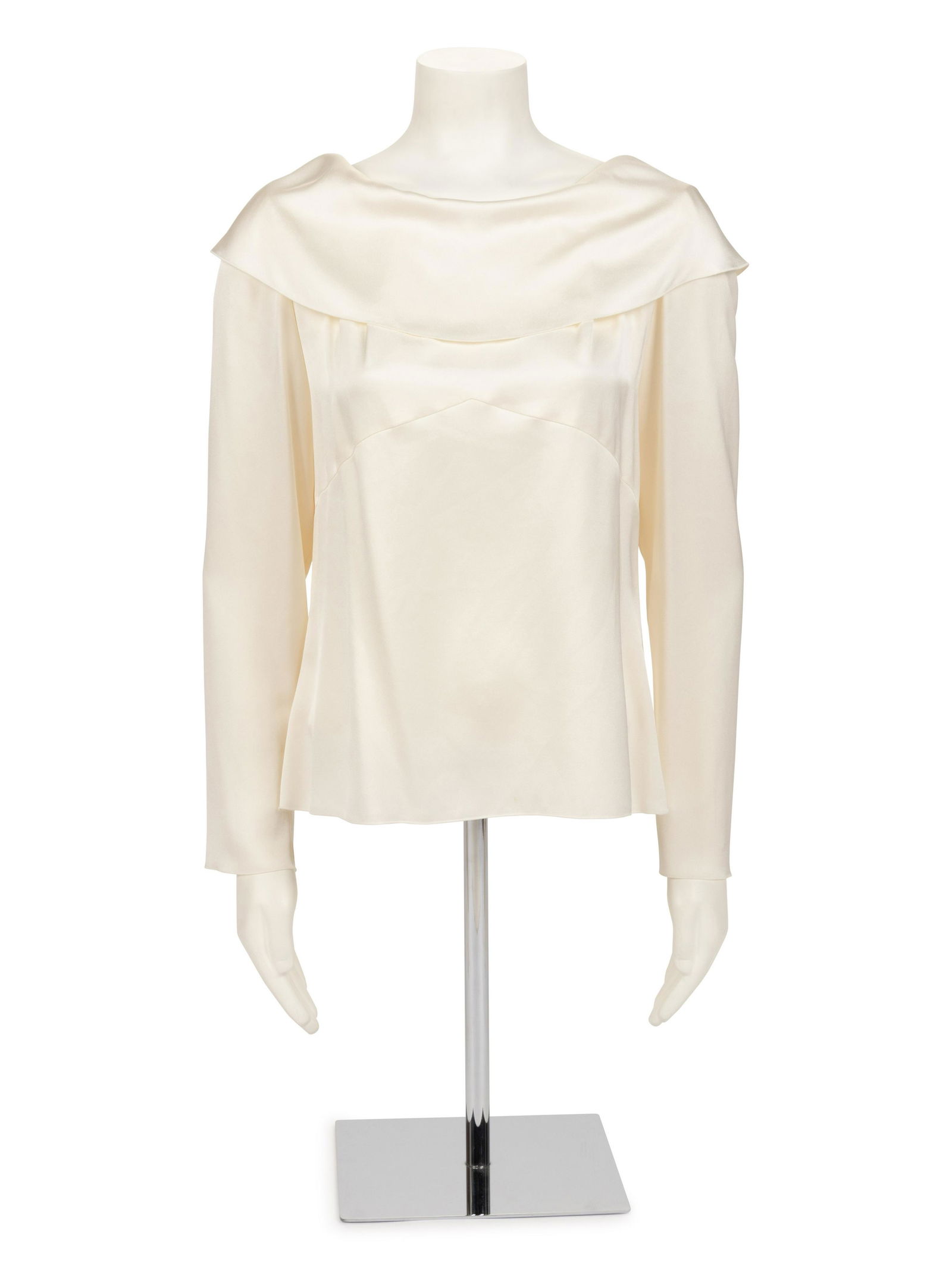 Chanel Silk Satin Blouse, Fall 2001 (1 of 5)