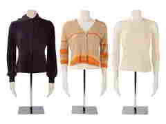 Three Loro Piana Knit Tops, Including One Twin Set, (1 of 4)