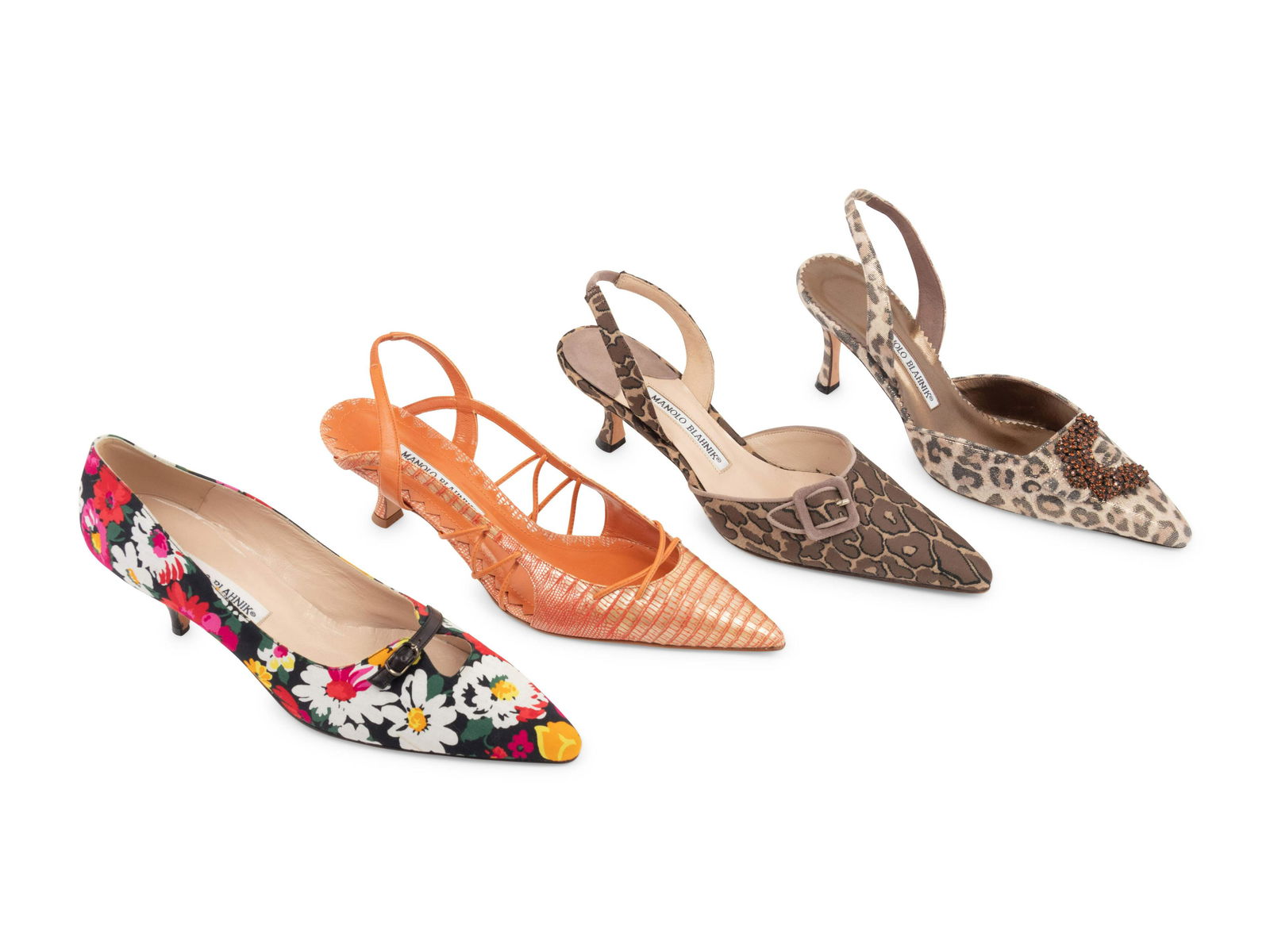 Four Pairs of Manolo Blahnik Shoes, 2000s (1 of 5)