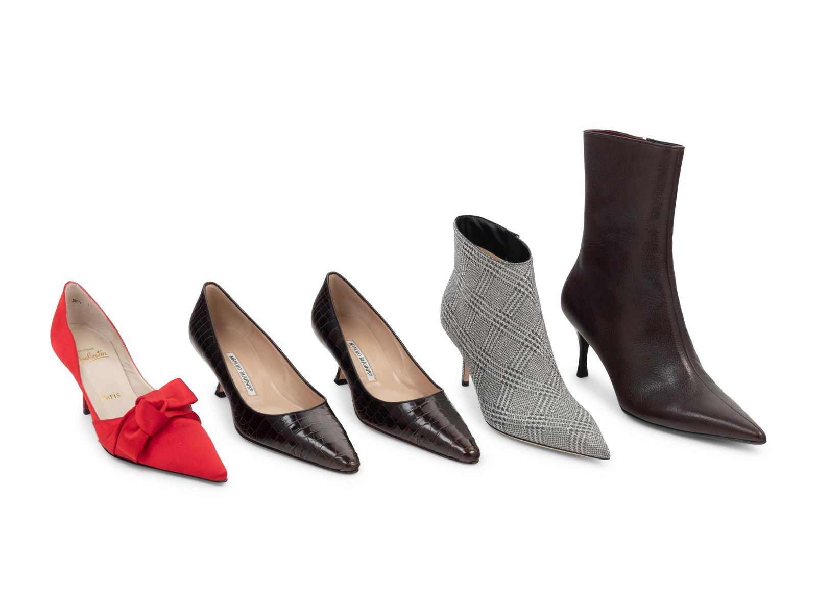 Five Pairs of Designer Shoes: One Christian Louboutin, (1 of 4)