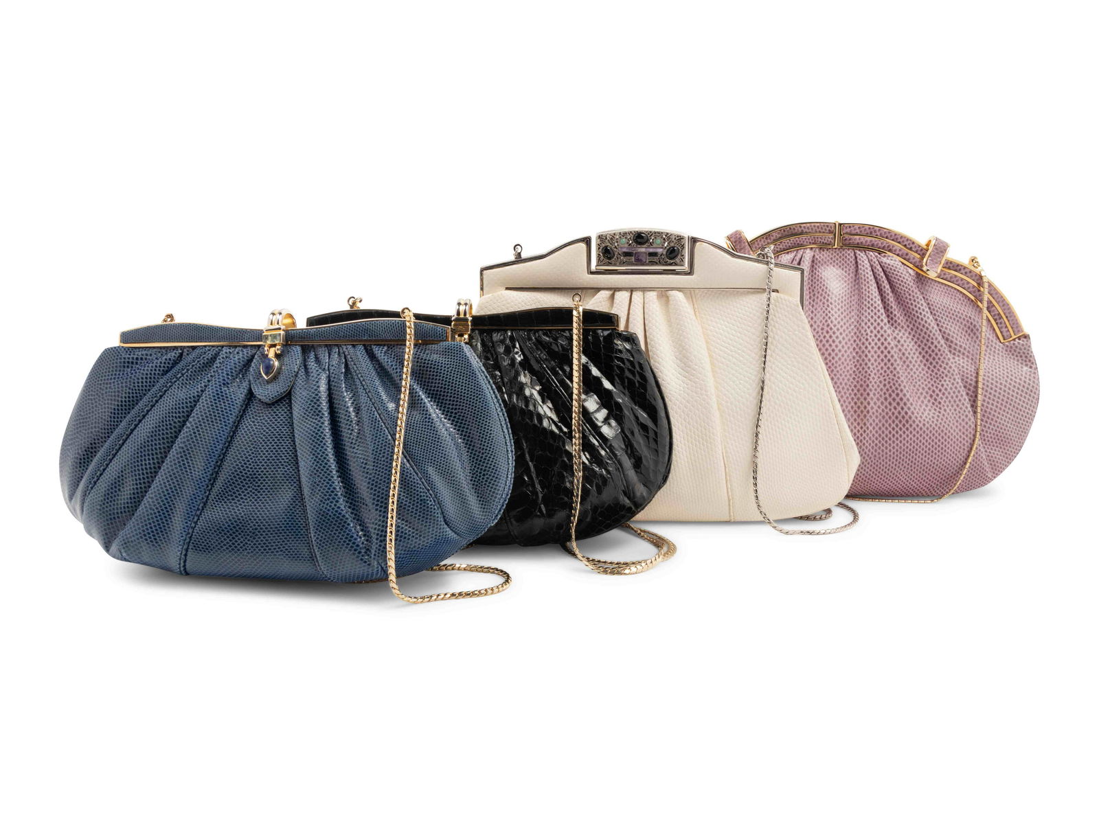 Four Judith Leiber Exotic Skin Bags, 1980-90s (1 of 5)