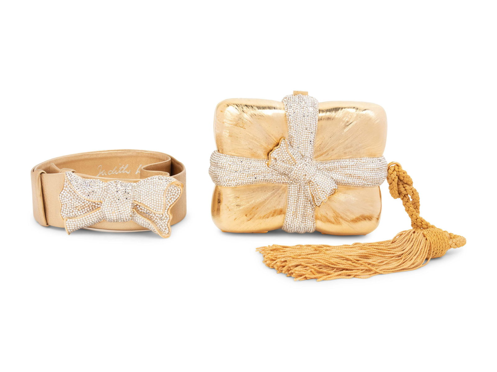 Two Judith Lieber Pieces: One Minaudiere and One Belt (1 of 3)