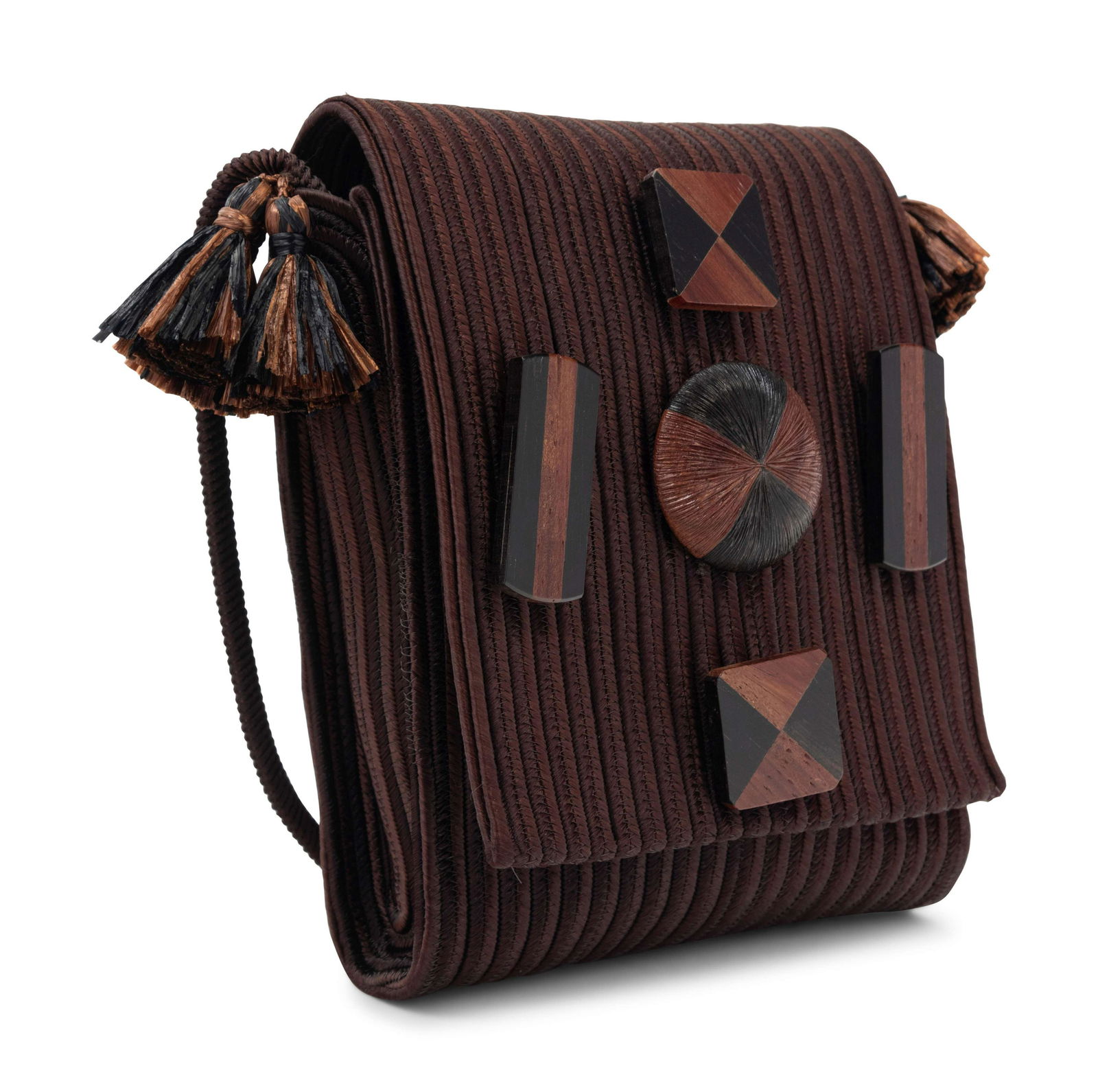 Yves Saint Laurent Rive Gauche African Collection Bag, (1 of 4)