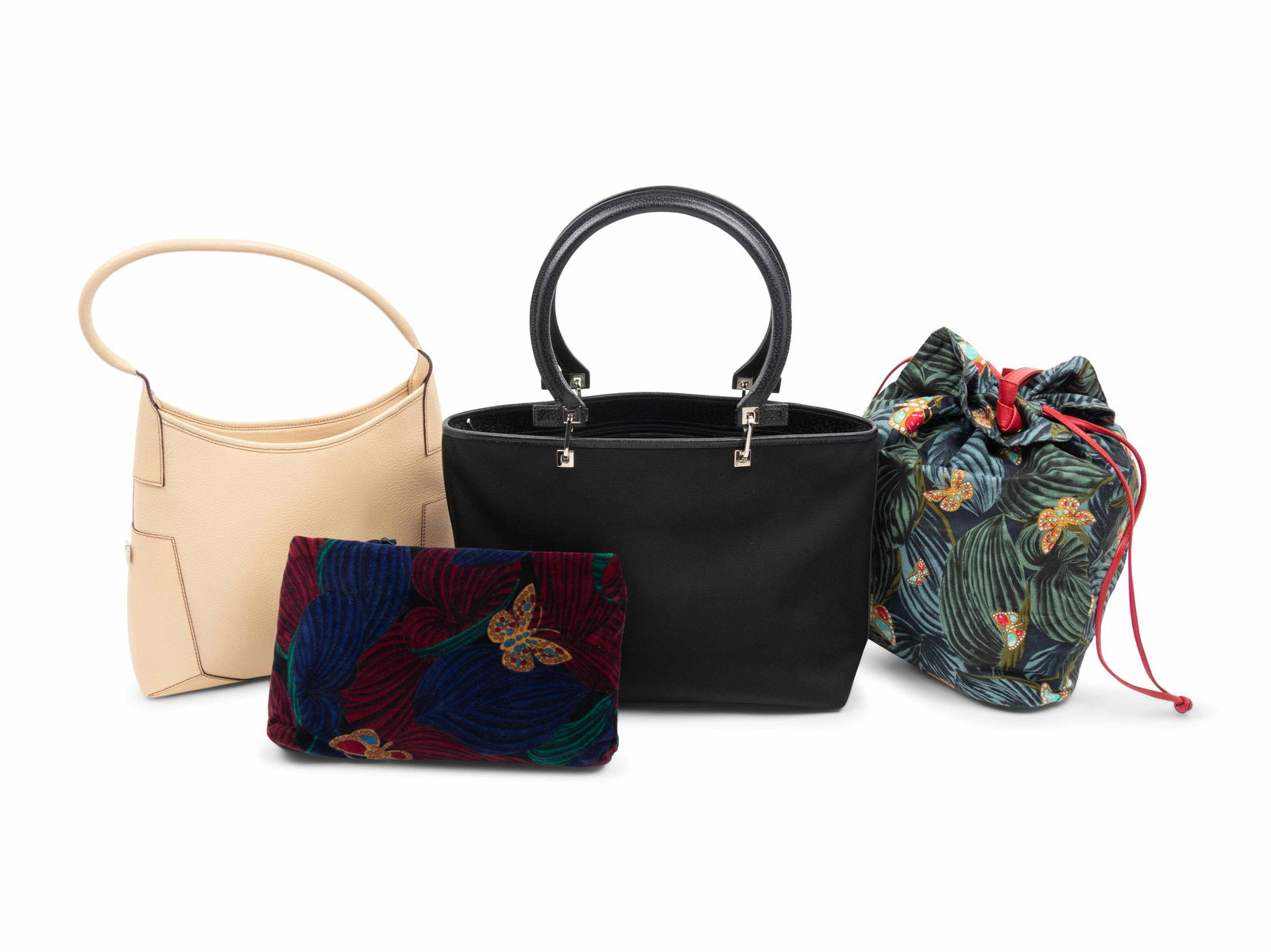 Four Designer Bags: Two Salvatore Ferragamo, Two (1 of 5)