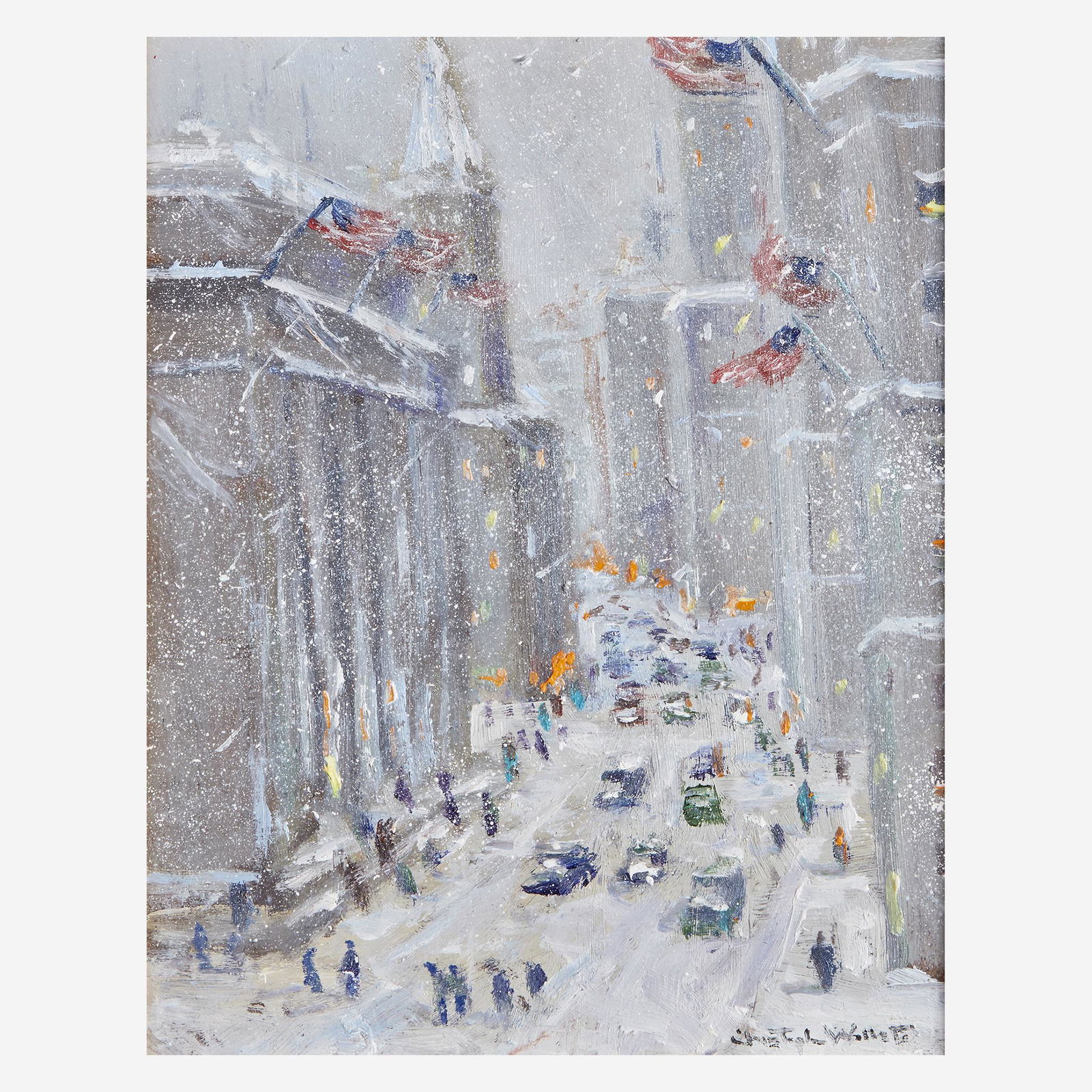 Christopher Willett (American, B. 1959) New York City (1 of 2)