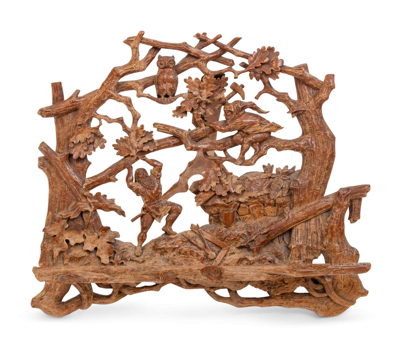 A Black Forest Carved Music Stand (1 of 4)