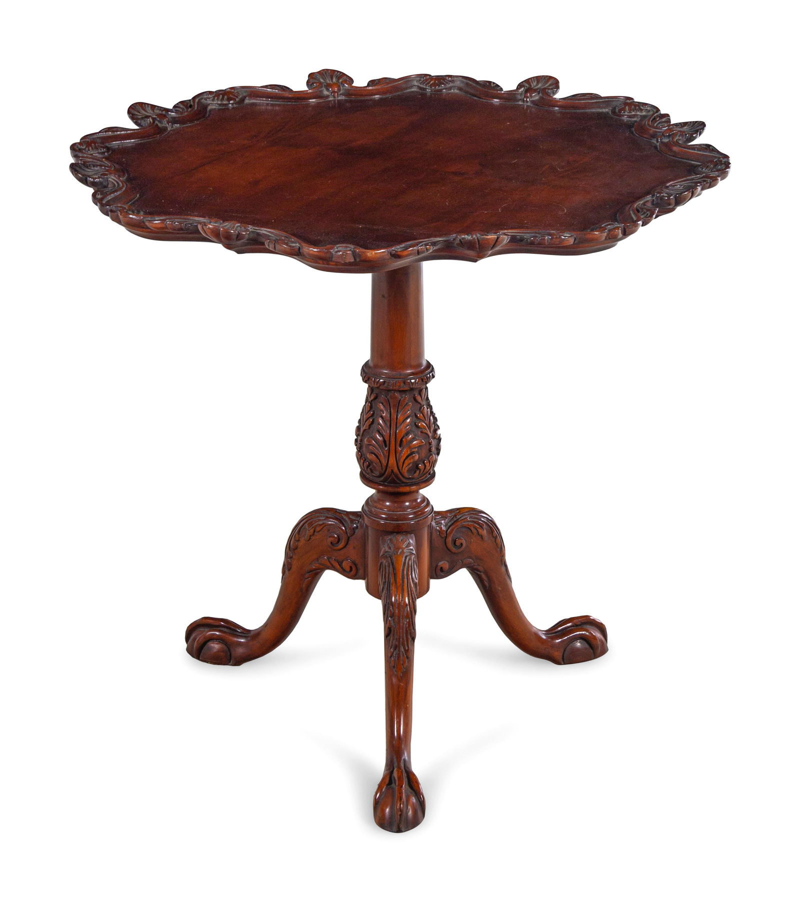 A George II Style Mahogany Tea Table (1 of 3)