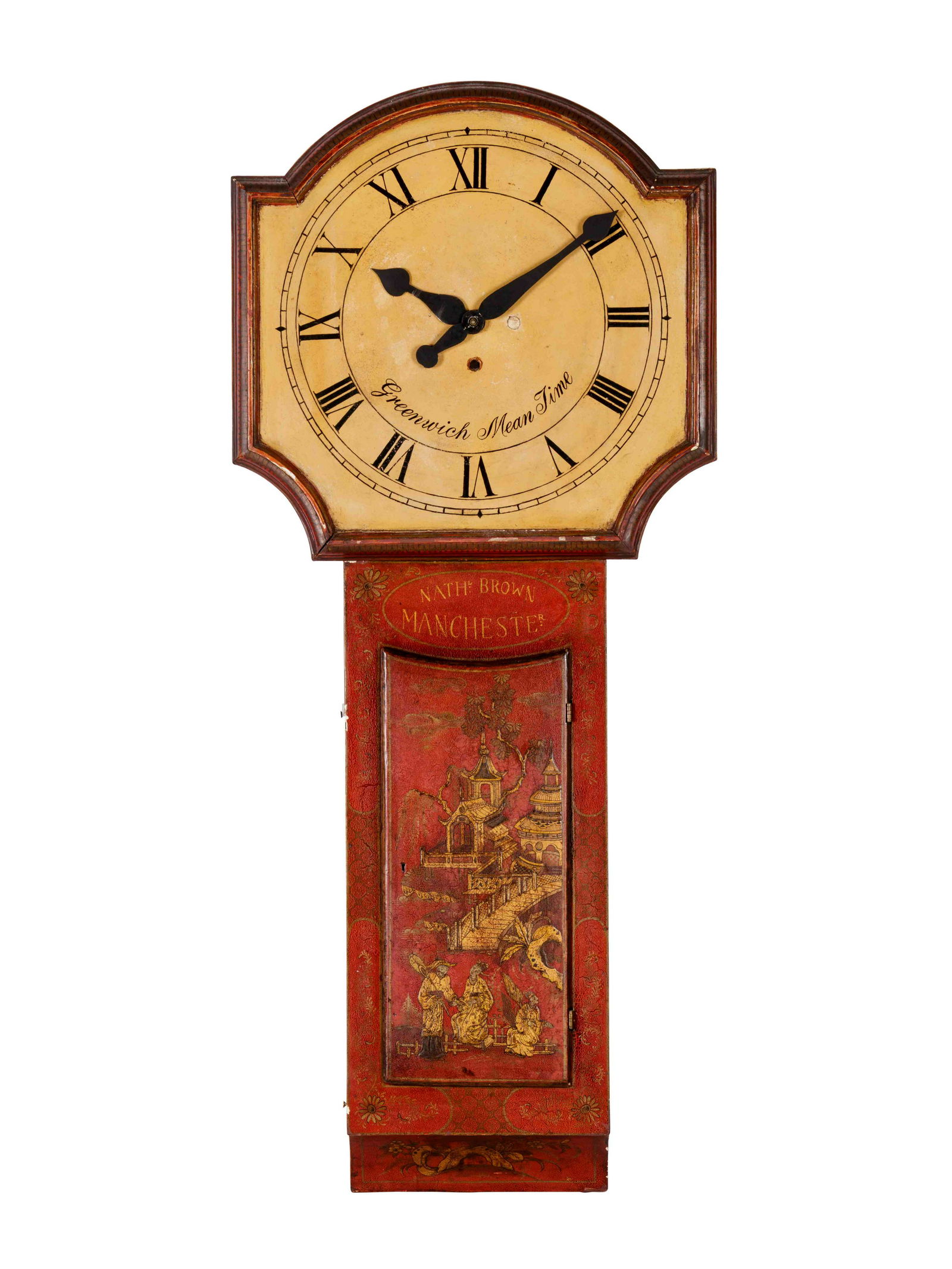 An English Painted Tavern Clock (1 of 11)