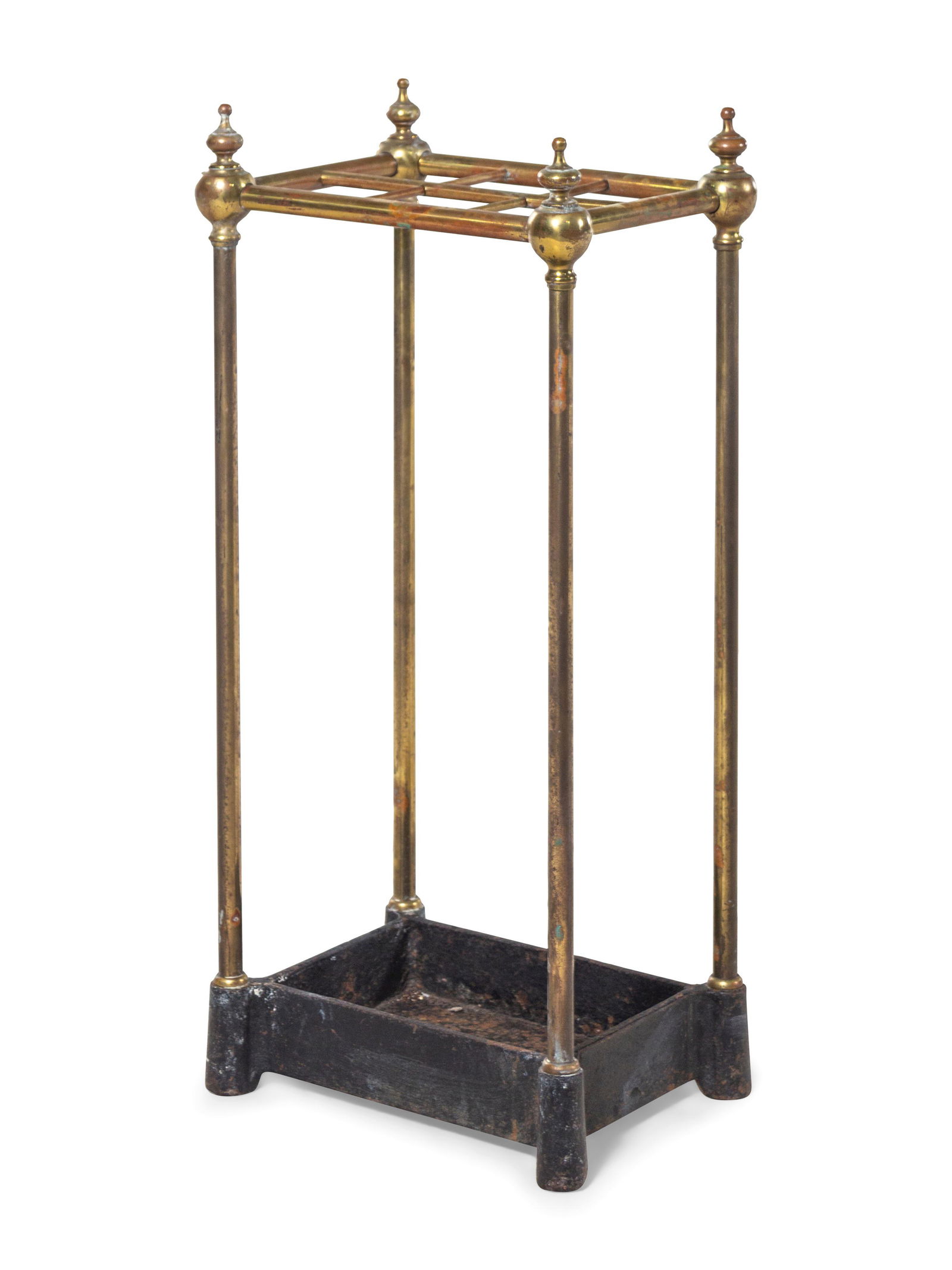 An English Brass Umbrella Stand (1 of 2)