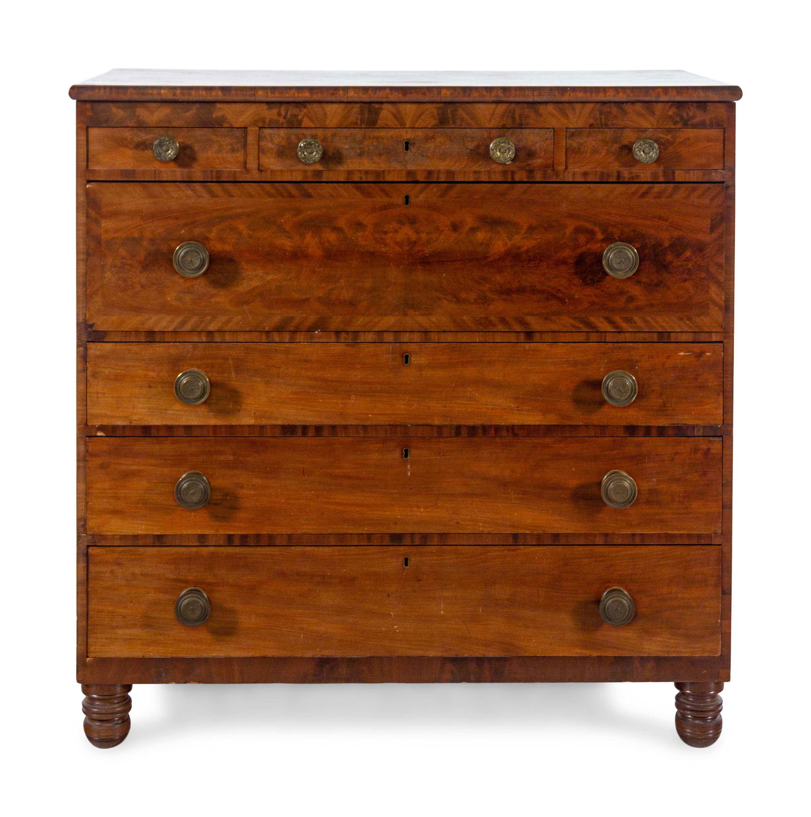 A Classical Style Mahogany Chest of Drawers (1 of 3)