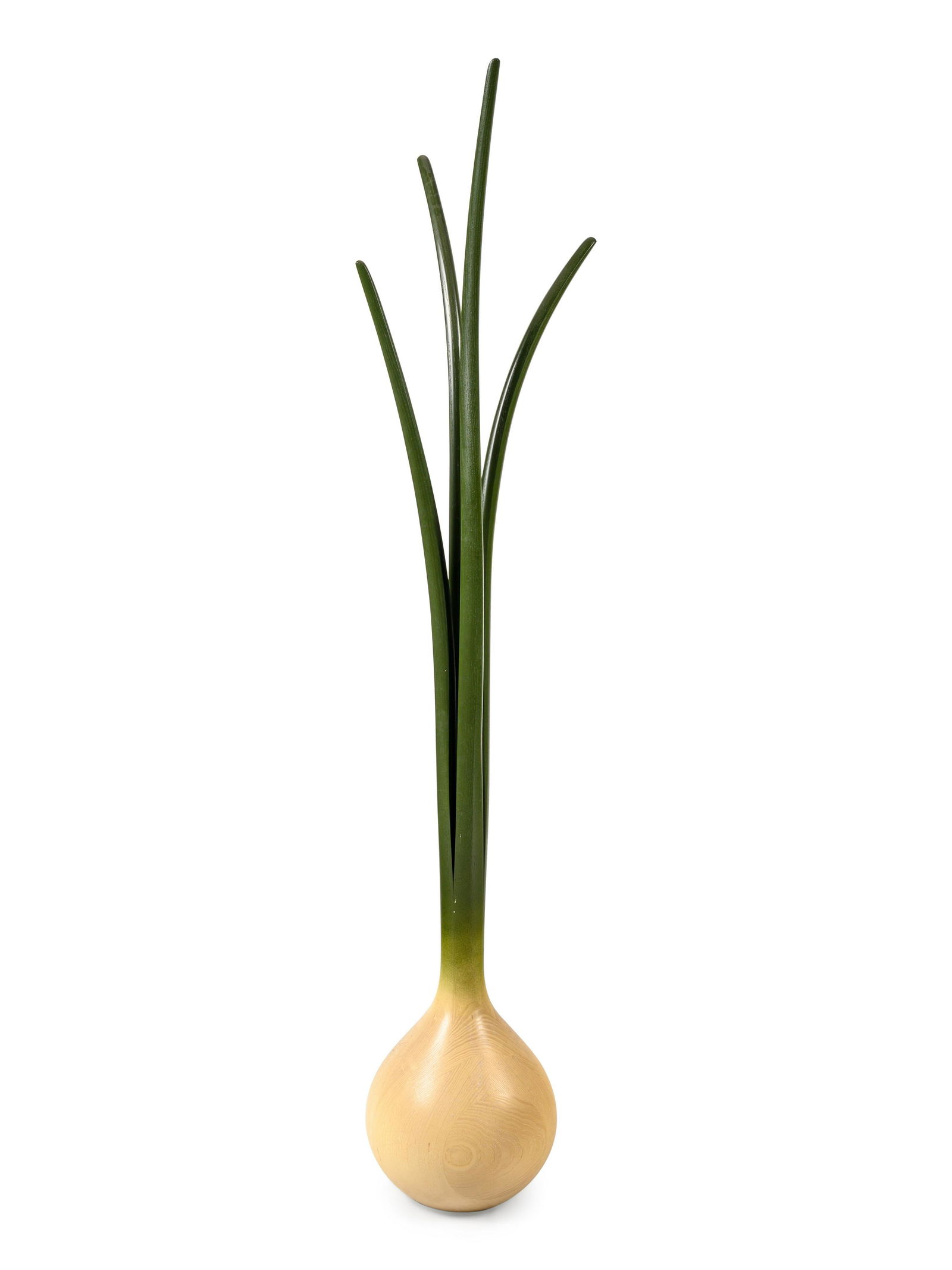 An American Painted Oak Scallion Coat Rack   (1 of 4)