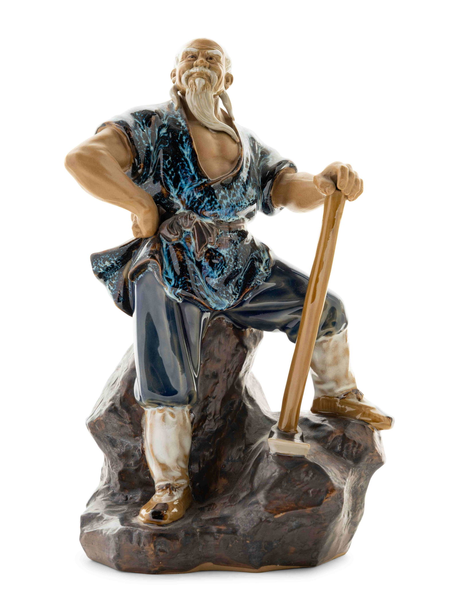 A Chinese Ceramic Figure of a Man (1 of 4)