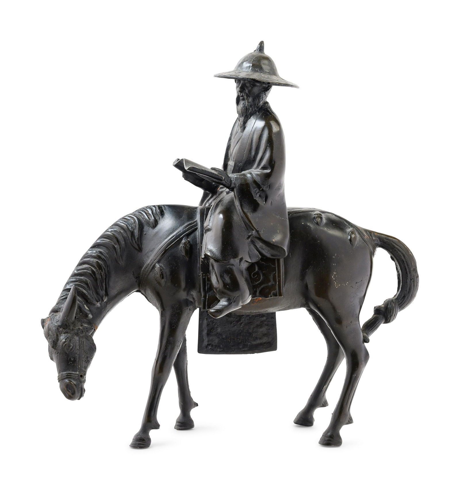 A Japanese Cast Metal Figural Group (1 of 5)